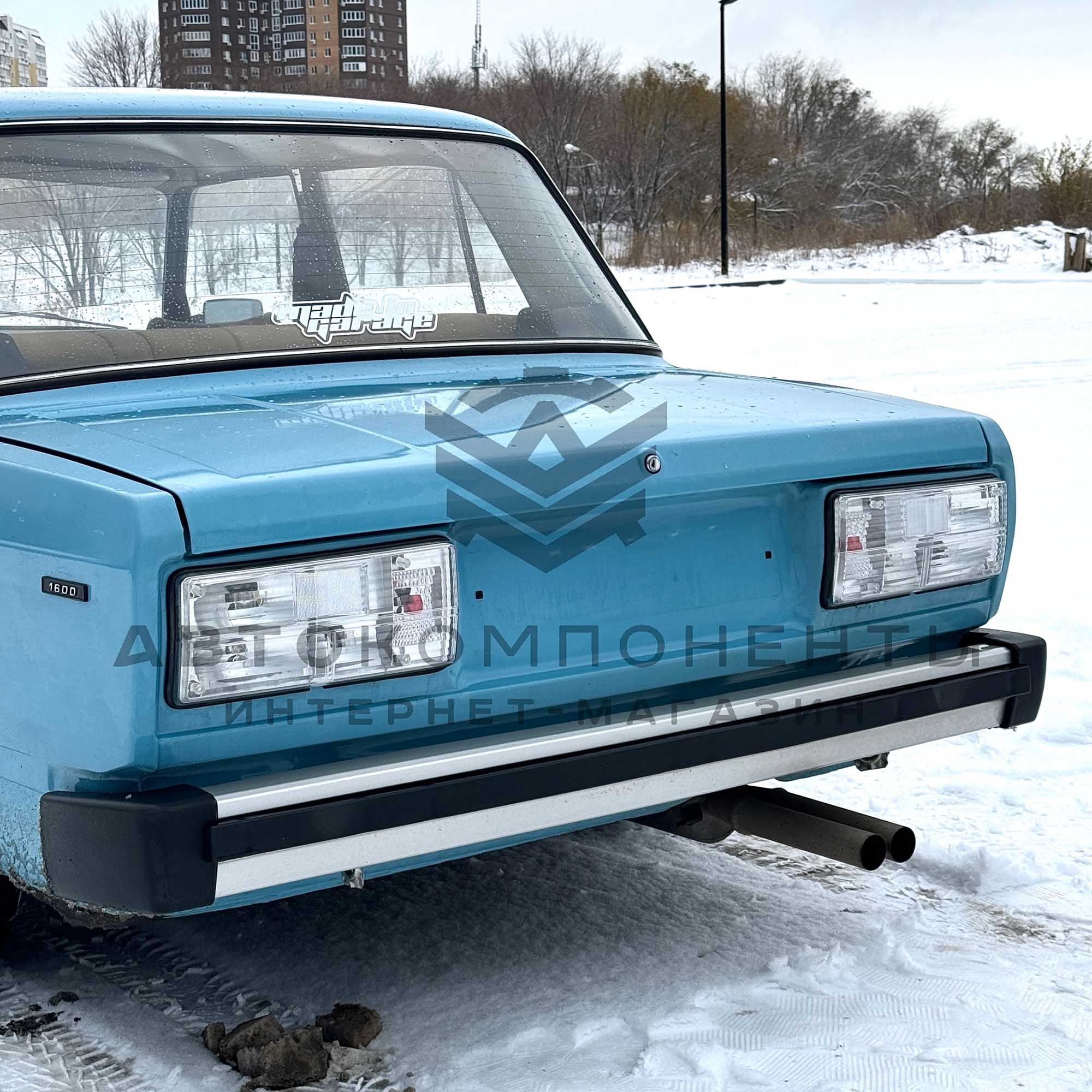 ESCAPE фонари ВАЗ 2105, 2107 (хрустальные рассеиватели задних фонарей). Прозрачные стекла фар. Clear lights. Комплект 2шт