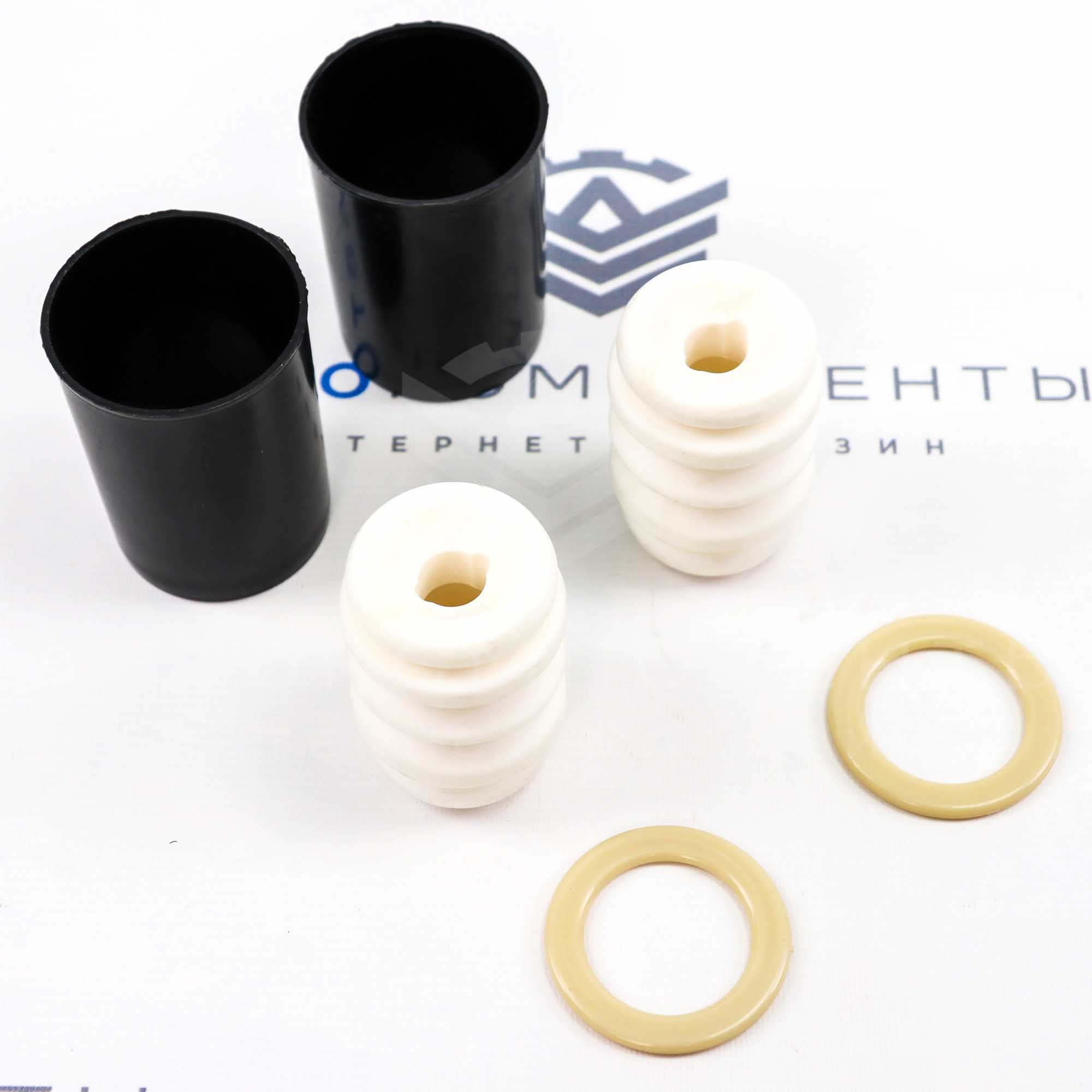 Отбойники (буферы хода сжатия) с пыльниками передней стойки "CS20" PROFI Лада Vesta (11076)