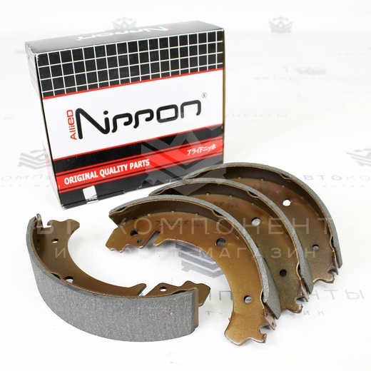 Колодки тормозные задние "Allied Nippon" (Япония) ВАЗ 2101-2107, Нива 4х4, Шевроле Нива (ABS1702)