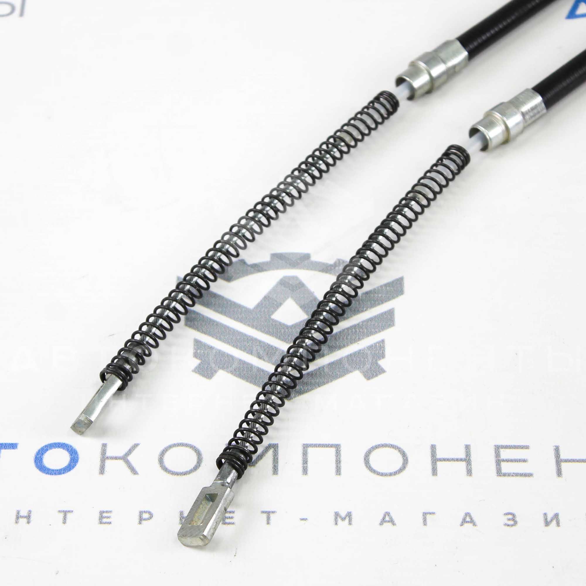 Комплект тросов привода ручного тормоза ВАЗ 2110, Лада Приора