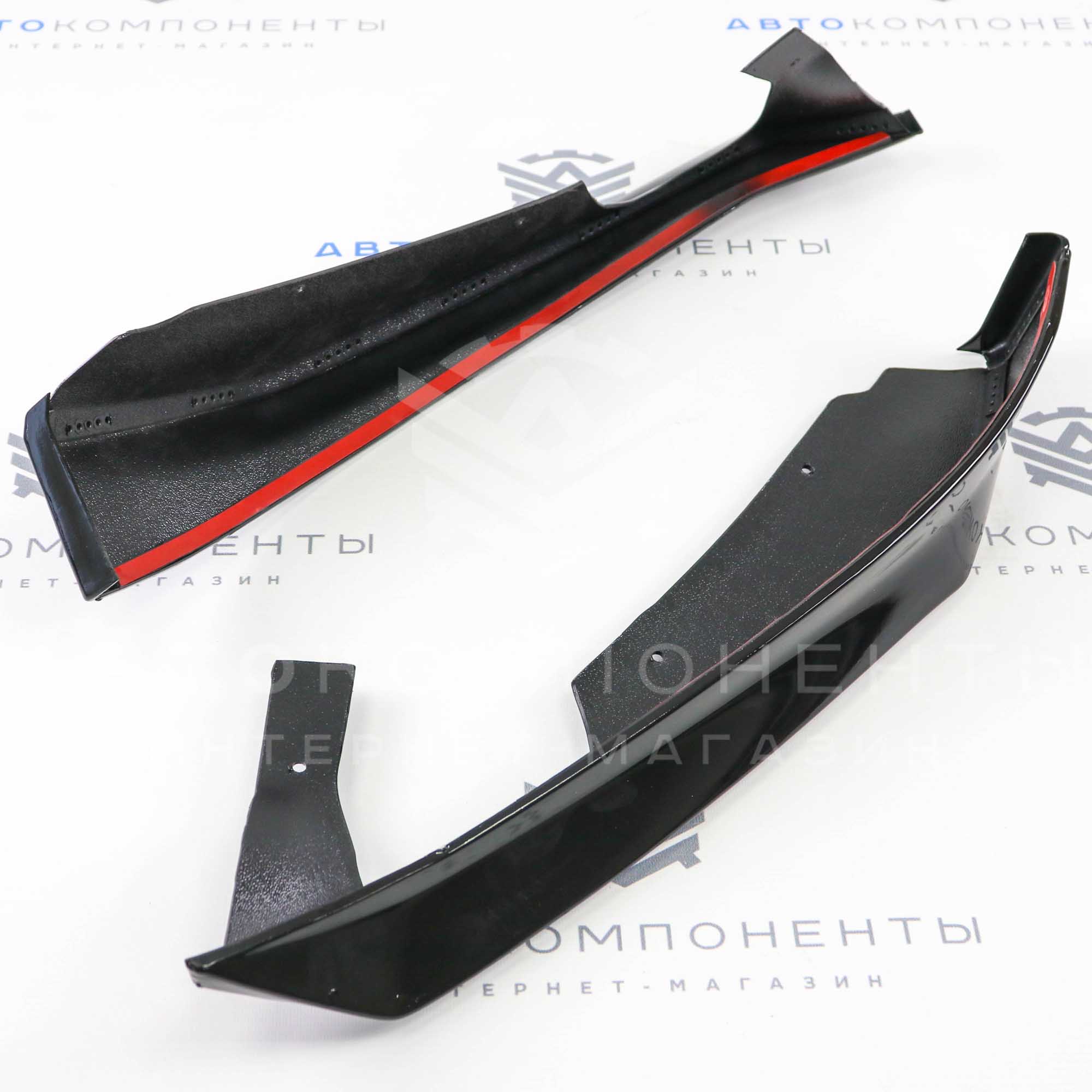 Сплиттер (губа) переднего бампера "БАРС" Лада Гранта FL в цвет кузова