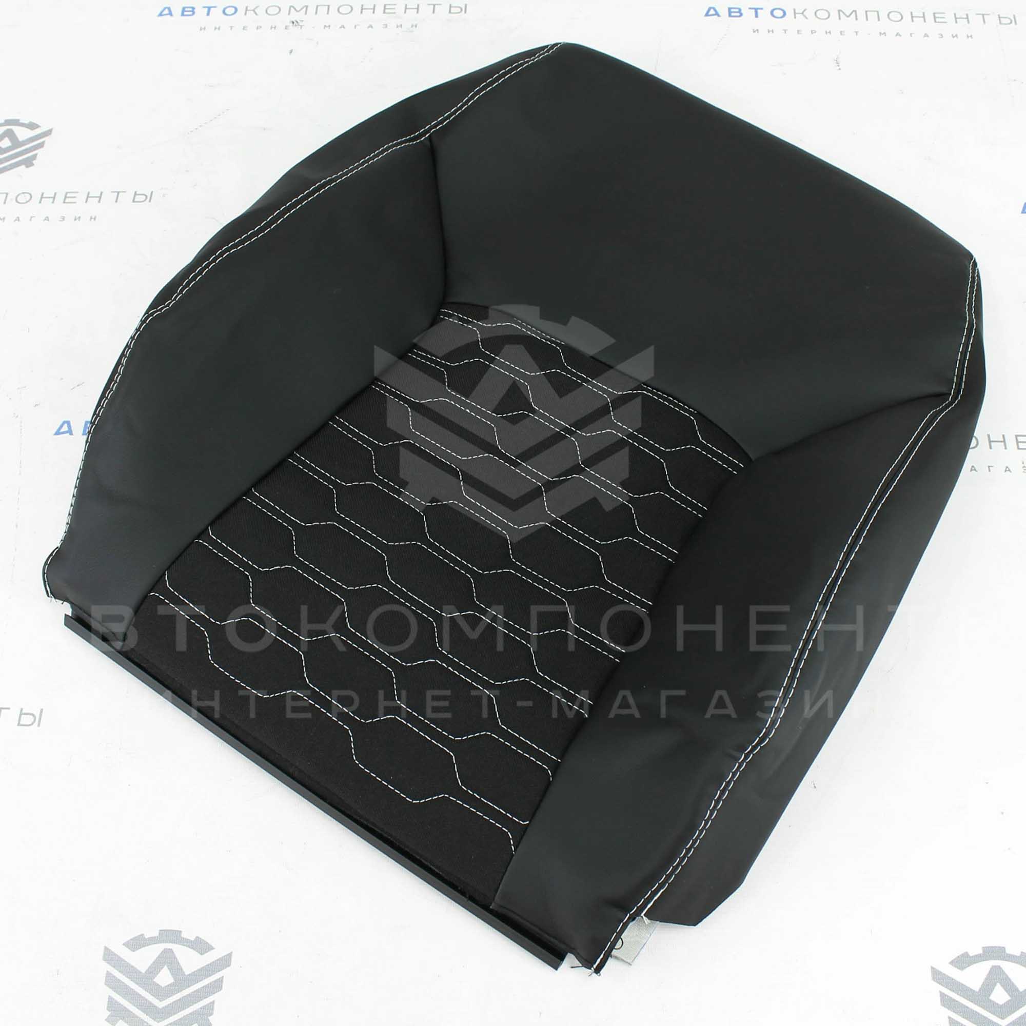 Обивки сидений Лада Гранта FL с прострочкой "Соты"