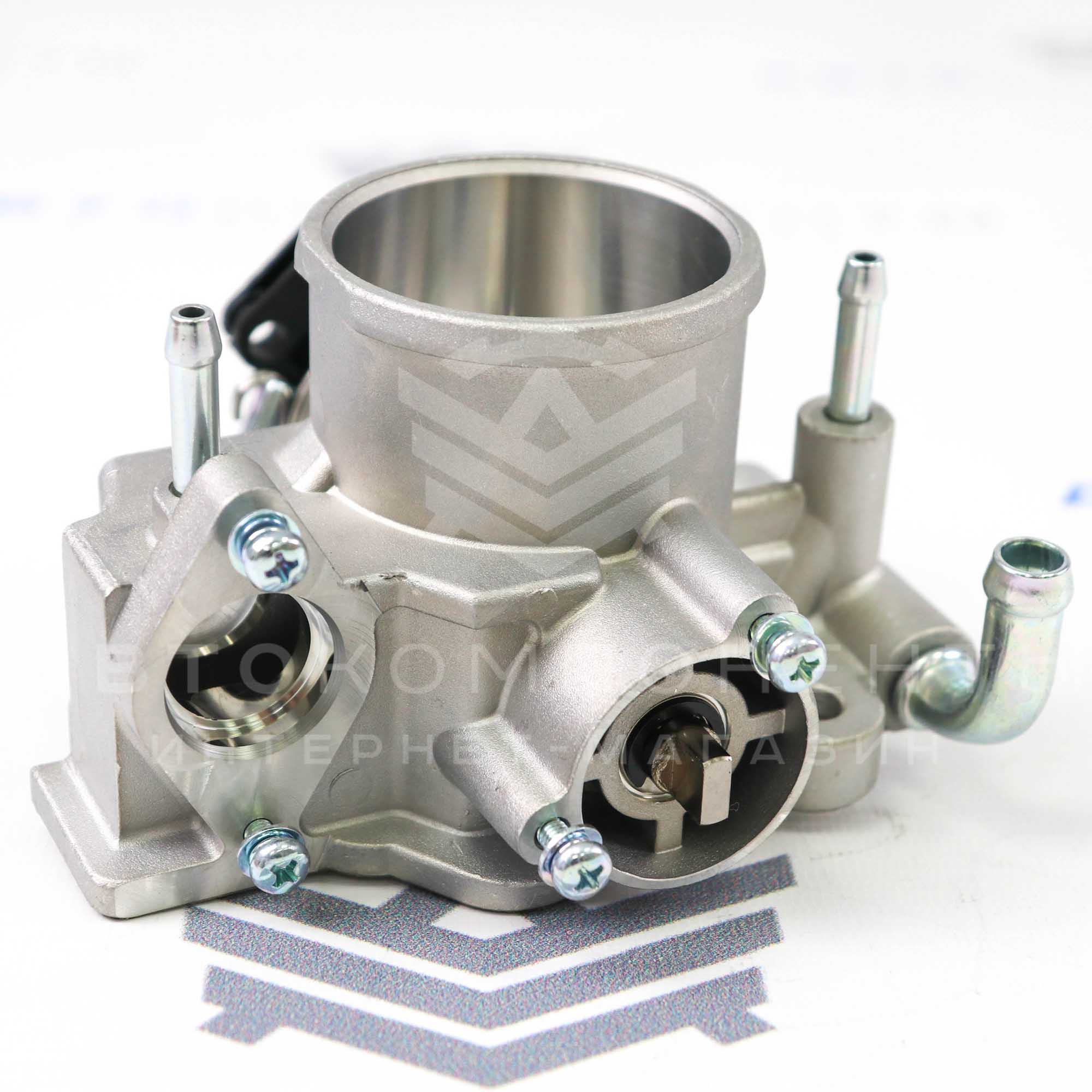 Дроссельная заслонка увеличенного диаметра 52мм ВАЗ 2108-2115, 2110-2112, Лада Приора, Калина