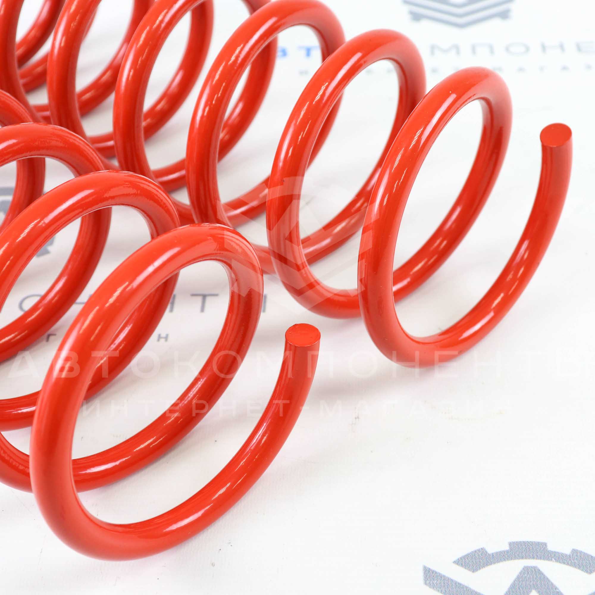 Пружины задней подвески "ТЕХНОРЕССОР" Лада Нива 4х4 -30мм (красные)