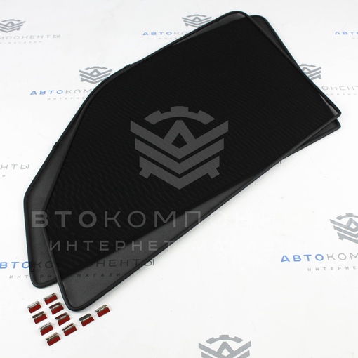 Каркасные солнцезащитные шторки на магнитах Шевроле Нива