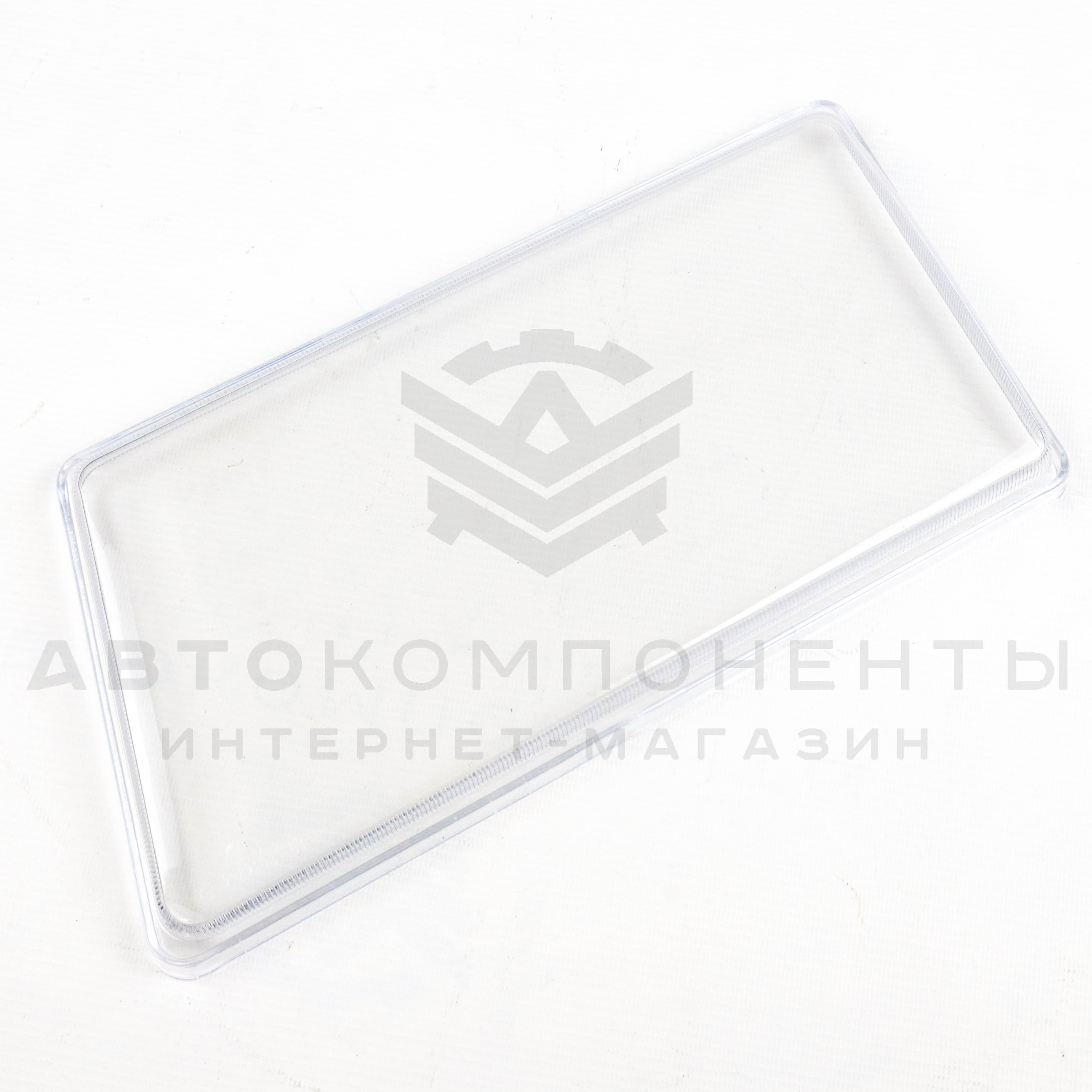 Гладкие стекла (пластик) передних фар (без рифлений) ВАЗ 2108, 2109, 21099. Комплект передних стекол (ML226 / 227)