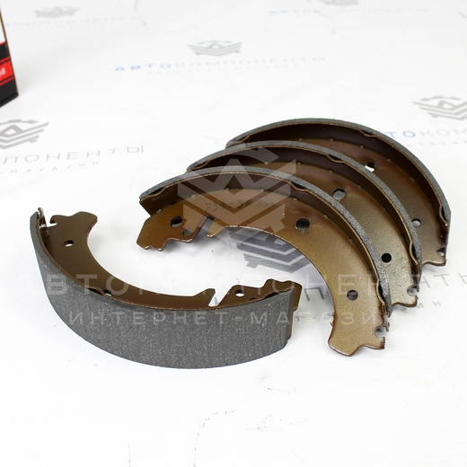 Колодки тормозные задние "Allied Nippon" (Япония) ВАЗ 2101-2107, Нива 4х4, Шевроле Нива (ABS1702)