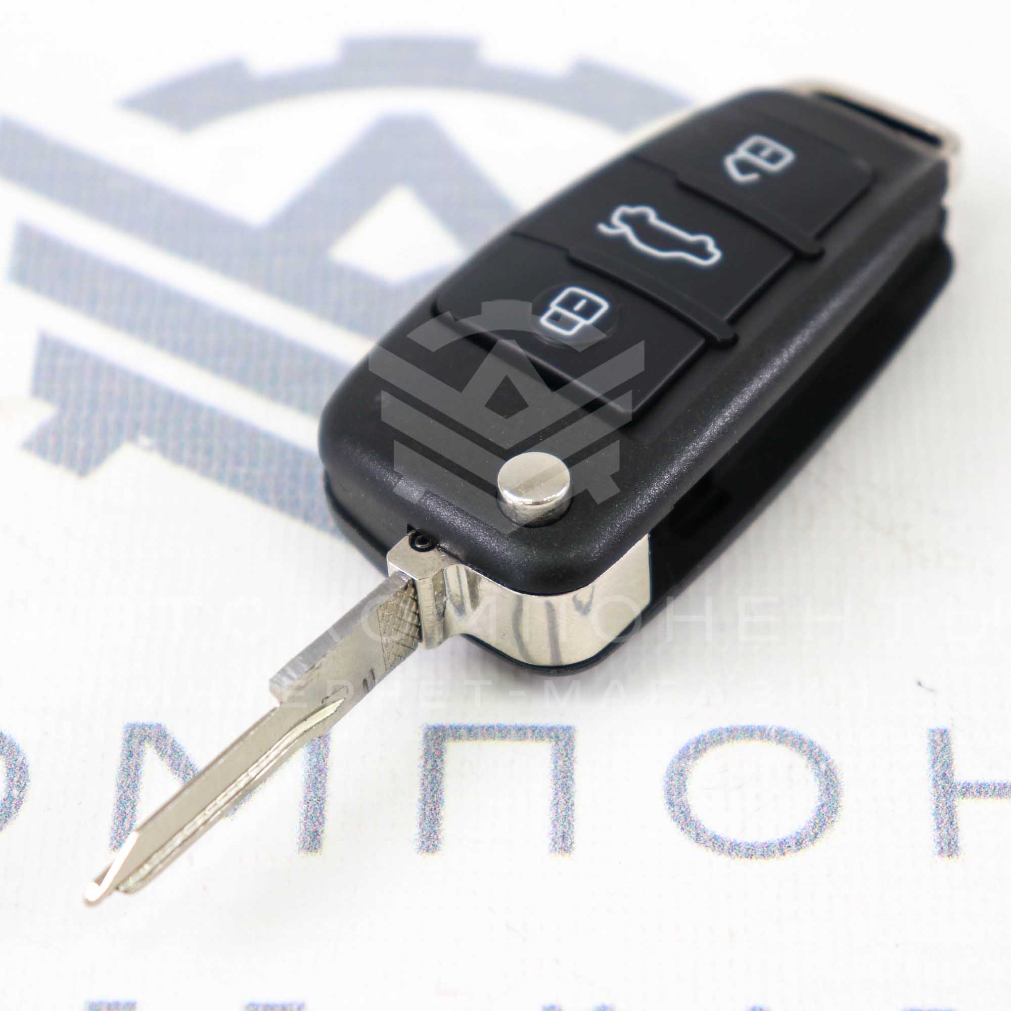 Ключ замка зажигания (без чипа) по типу AUDI ВАЗ 2101-2107, Лада Нива 4х4