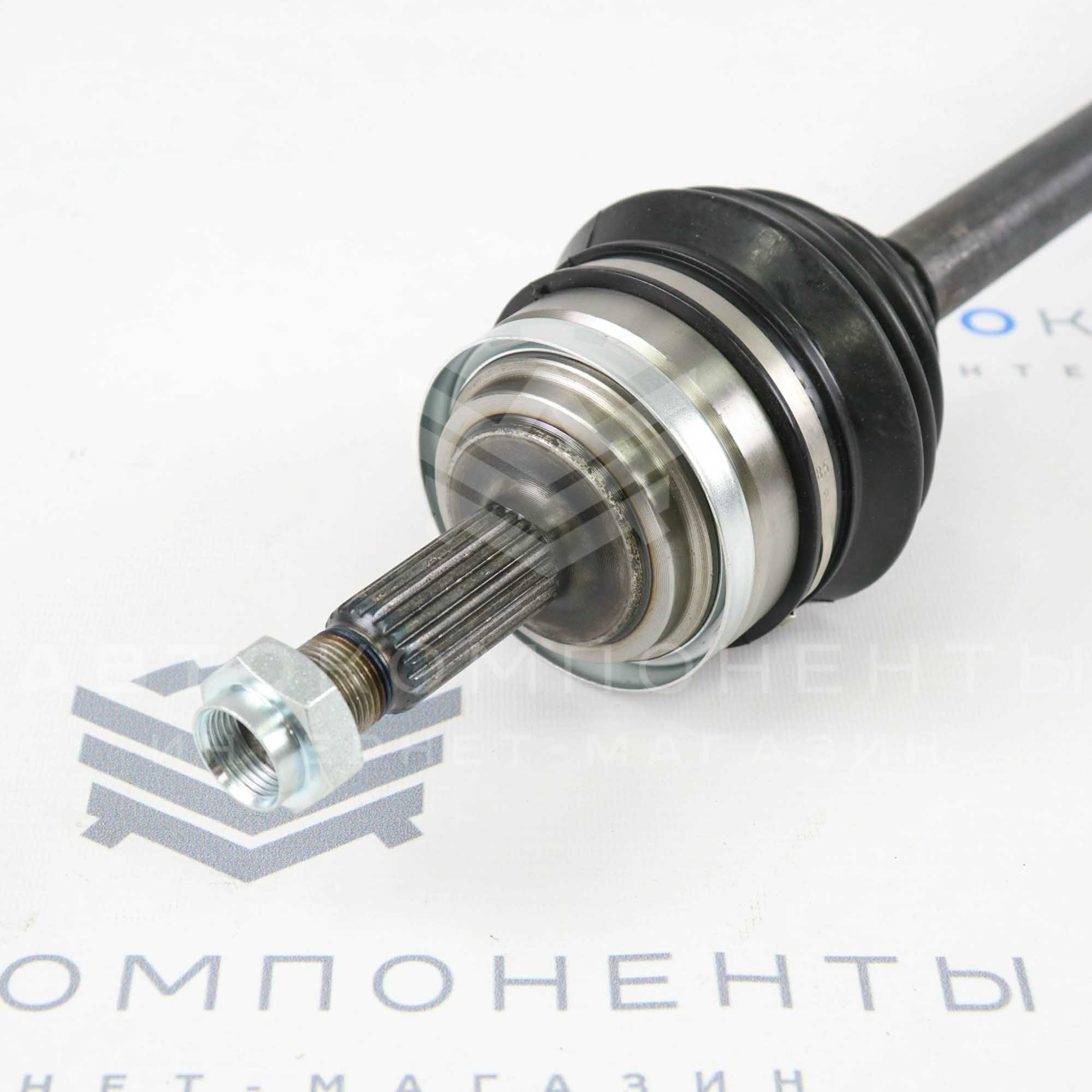 Тонкий привод (правый) в сборе ВАЗ 2110-2112, Лада Приора (без АБС)