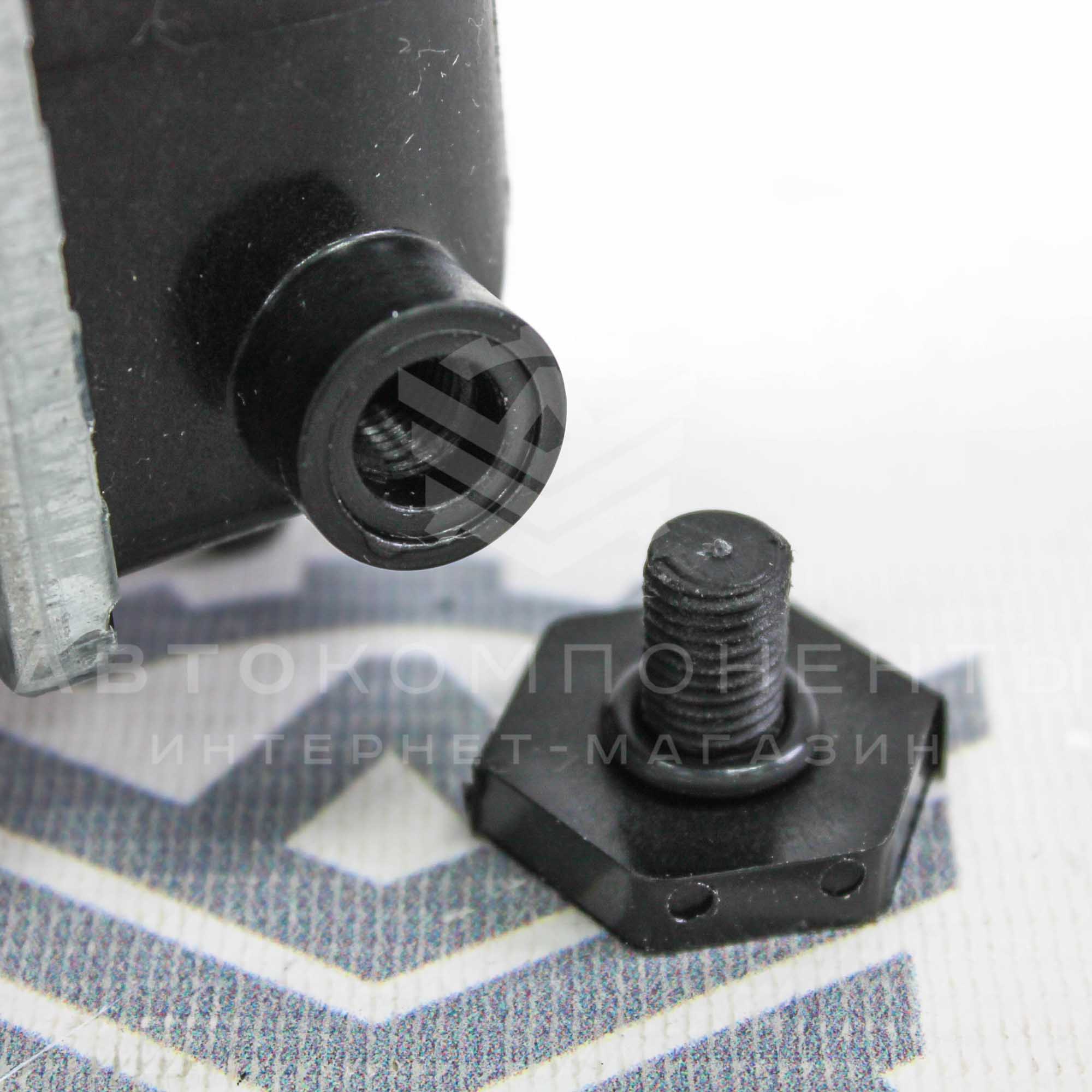 Радиатор охлаждения двигателя "AVTOSTANDART" Лада Калина (без кондиционера)