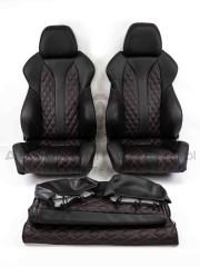 Анатомические сиденья (в сборе) "S-Line" Лада Гранта