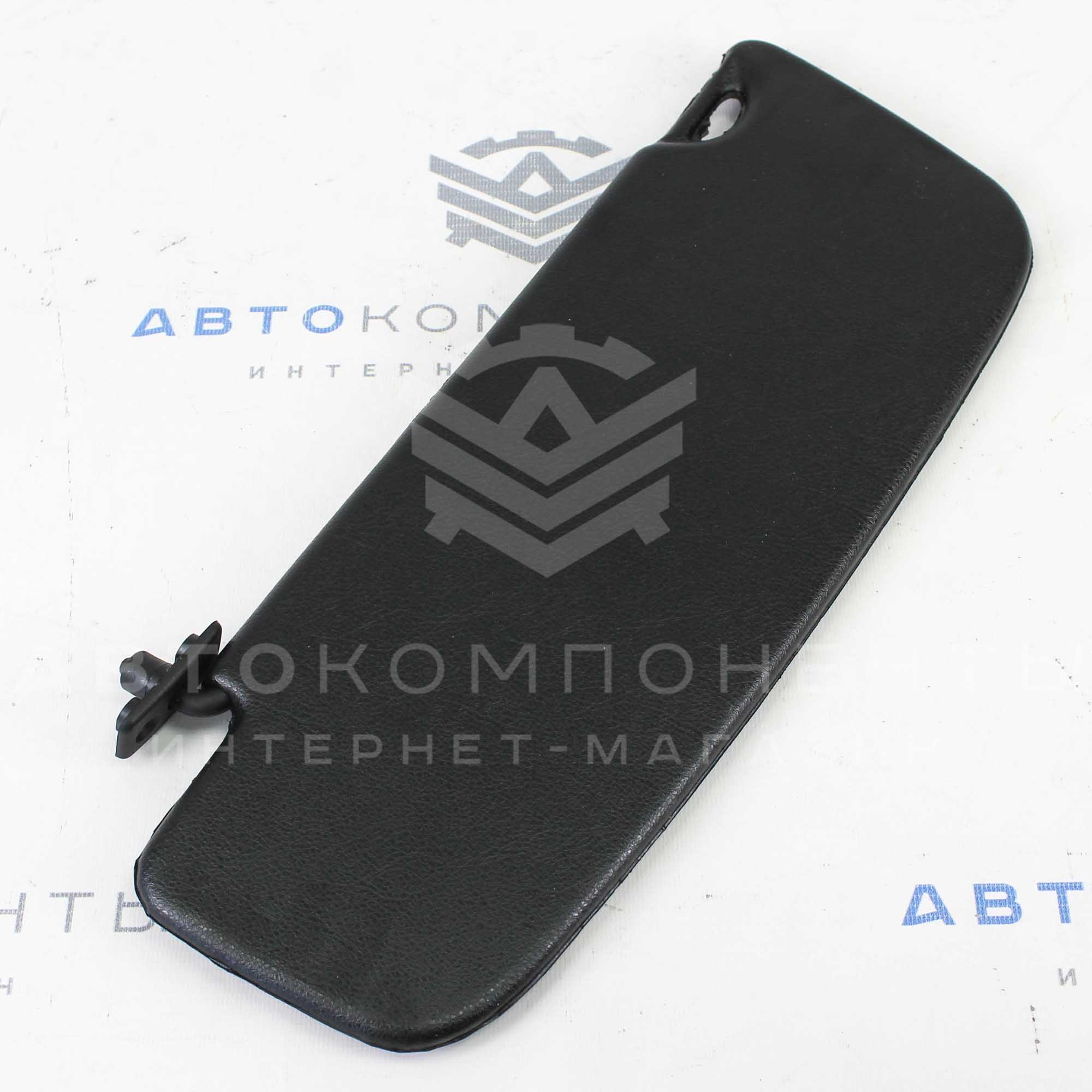 Солнцезащитные козырьки с зеркалом Лада Калина, Калина 2, Гранта (черные)