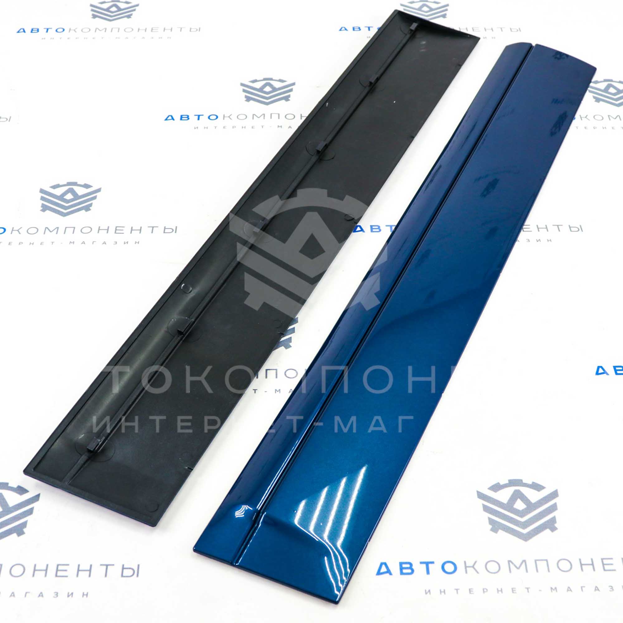 Широкие молдинги дверей ВАЗ 2114, 2115 в цвет кузова