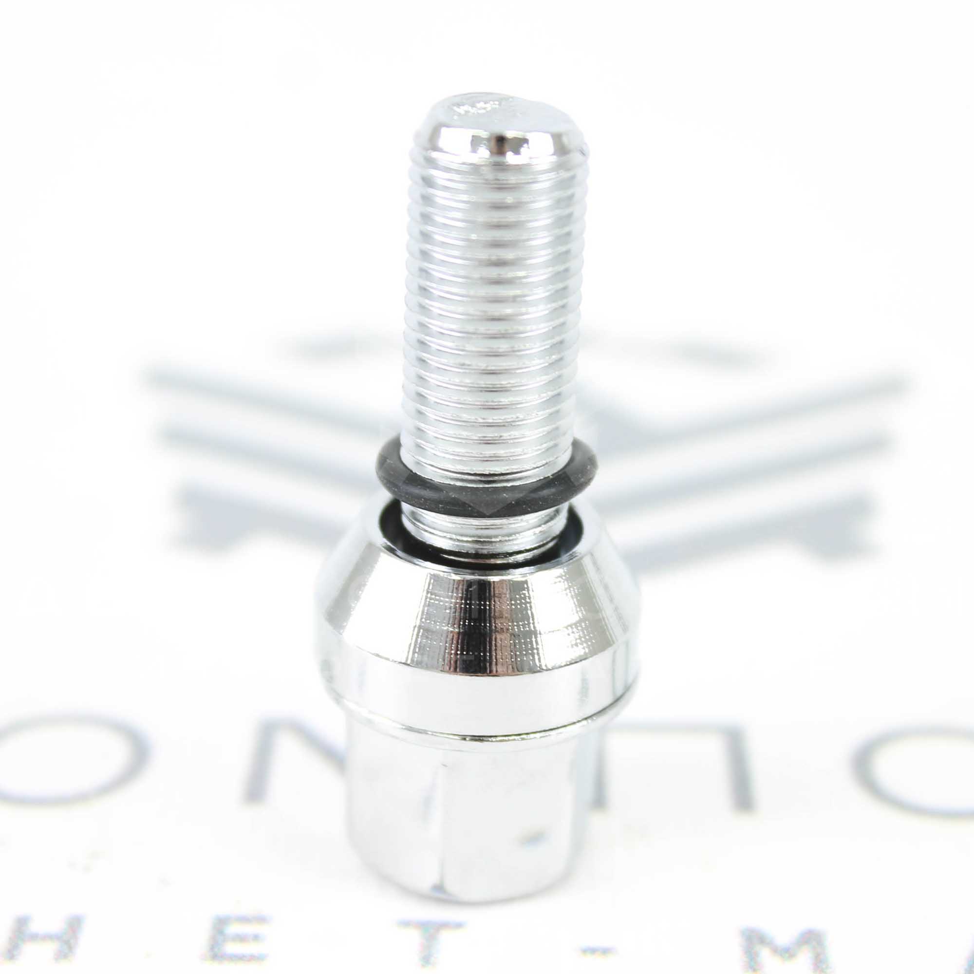 Болты колесные М12*1,25 (57/30, ключ 17, конус PCD, хром) (эксцентрики)