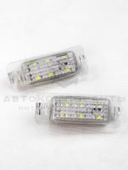 Светодиодные плафоны освещения номерного знака (белые) ВАЗ 2108-21099, 2113-2115