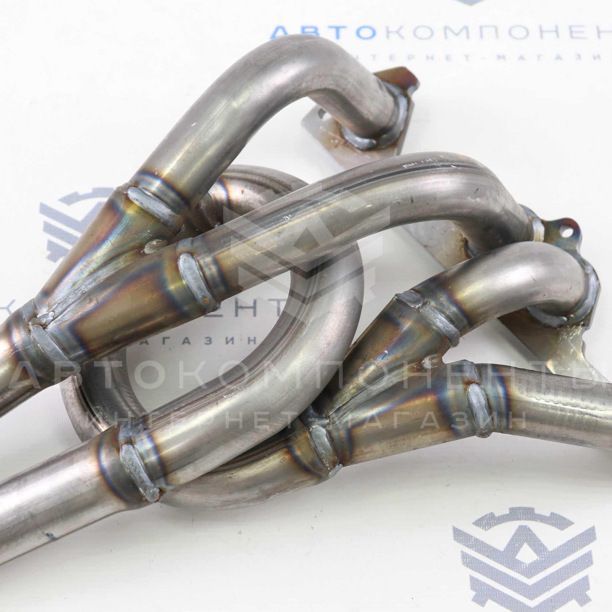 Выпускной коллектор (паук) "DK PRO" на ушастом фланце Subaru Sound 8v ВАЗ 2108-2115 (ПНО0028)