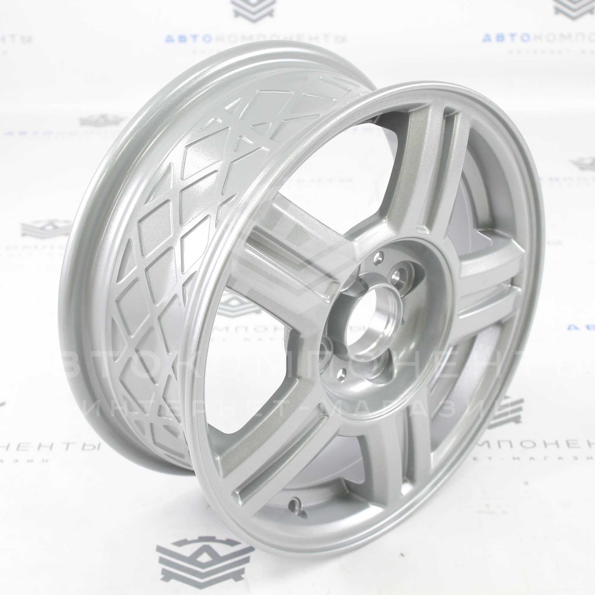 Колесные диски "Торусы" (литые) R14 5.5j 4x98 ET35 DIA58.5 (серебристые)