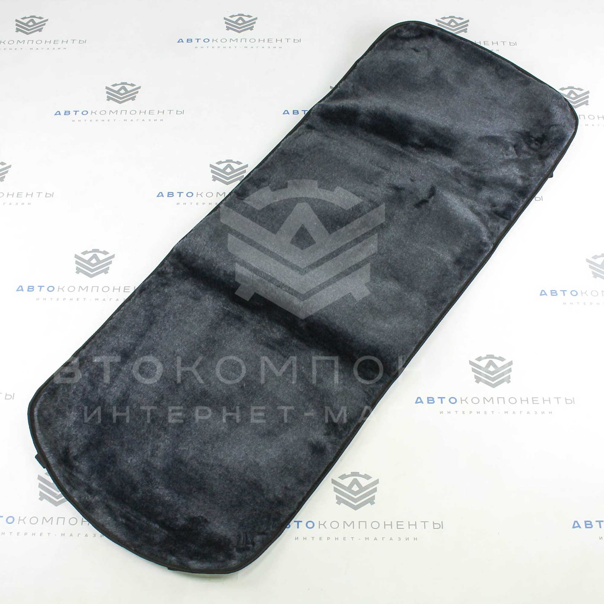 Универсальные накидки из искусственного меха на задние сиденья (серые)