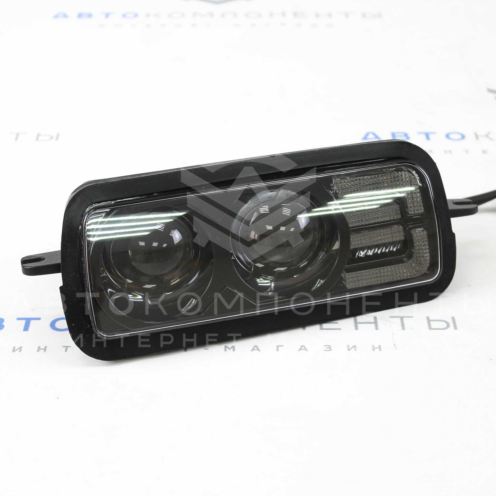 Светодиодные подфарники (2 линзы с поворотником) Лада Нива 4х4