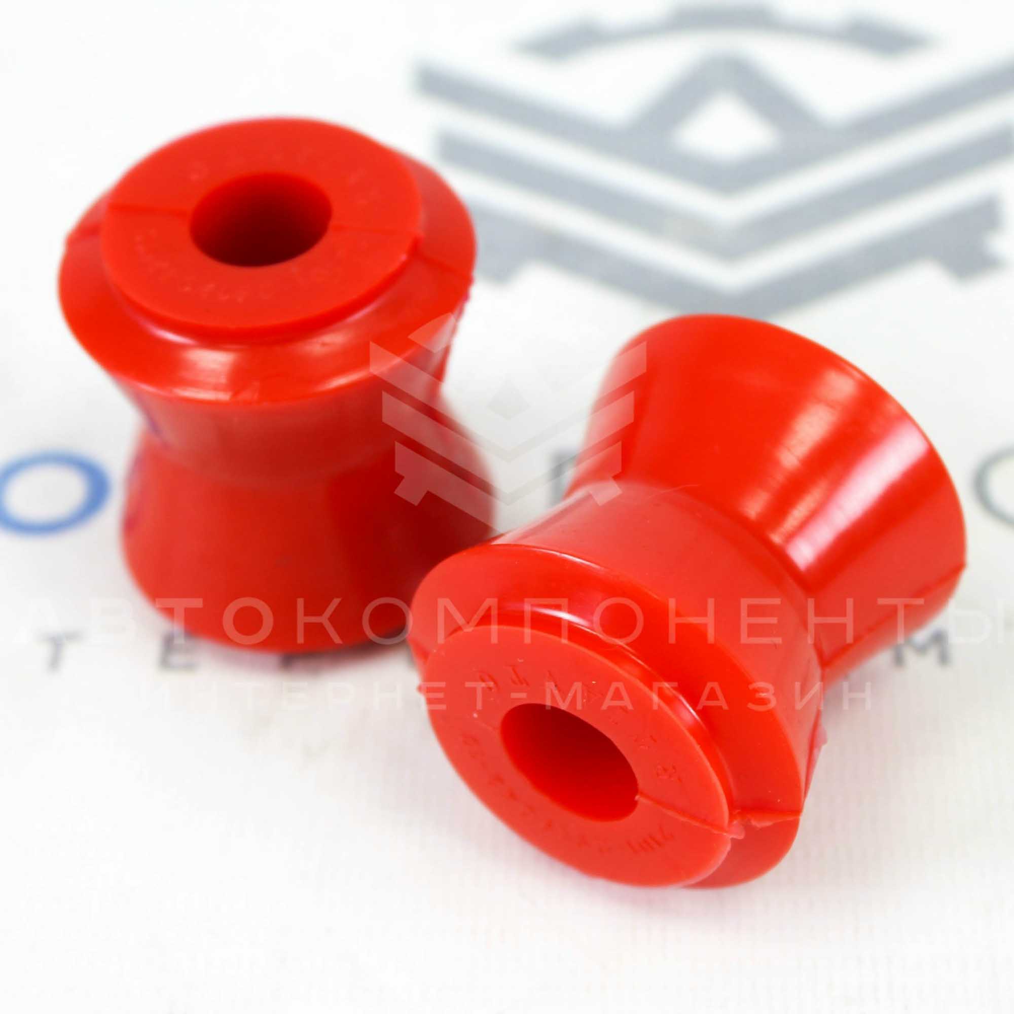 Комплект сайлентблоков и втулок (красный полиуретан) "CS20" Drive Лада Нива 4х4 (10432)