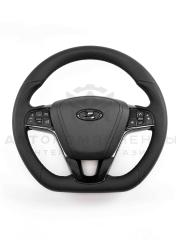 Мультируль в стиле "Vesta" (в коже) с муляжом подушки ВАЗ 2101-2107, Лада Нива 4х4