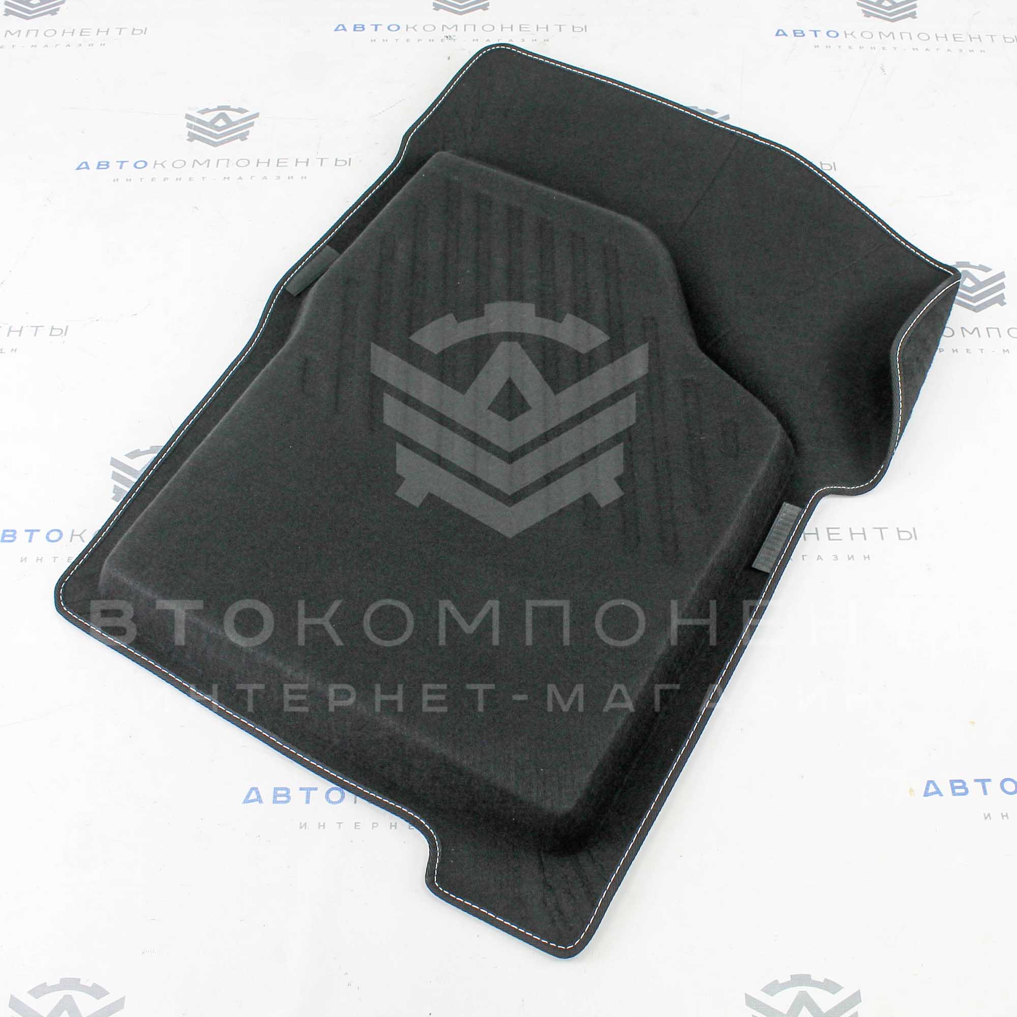 Ворсовые ковры 3D с бортами "Rezkon" Лада Приора