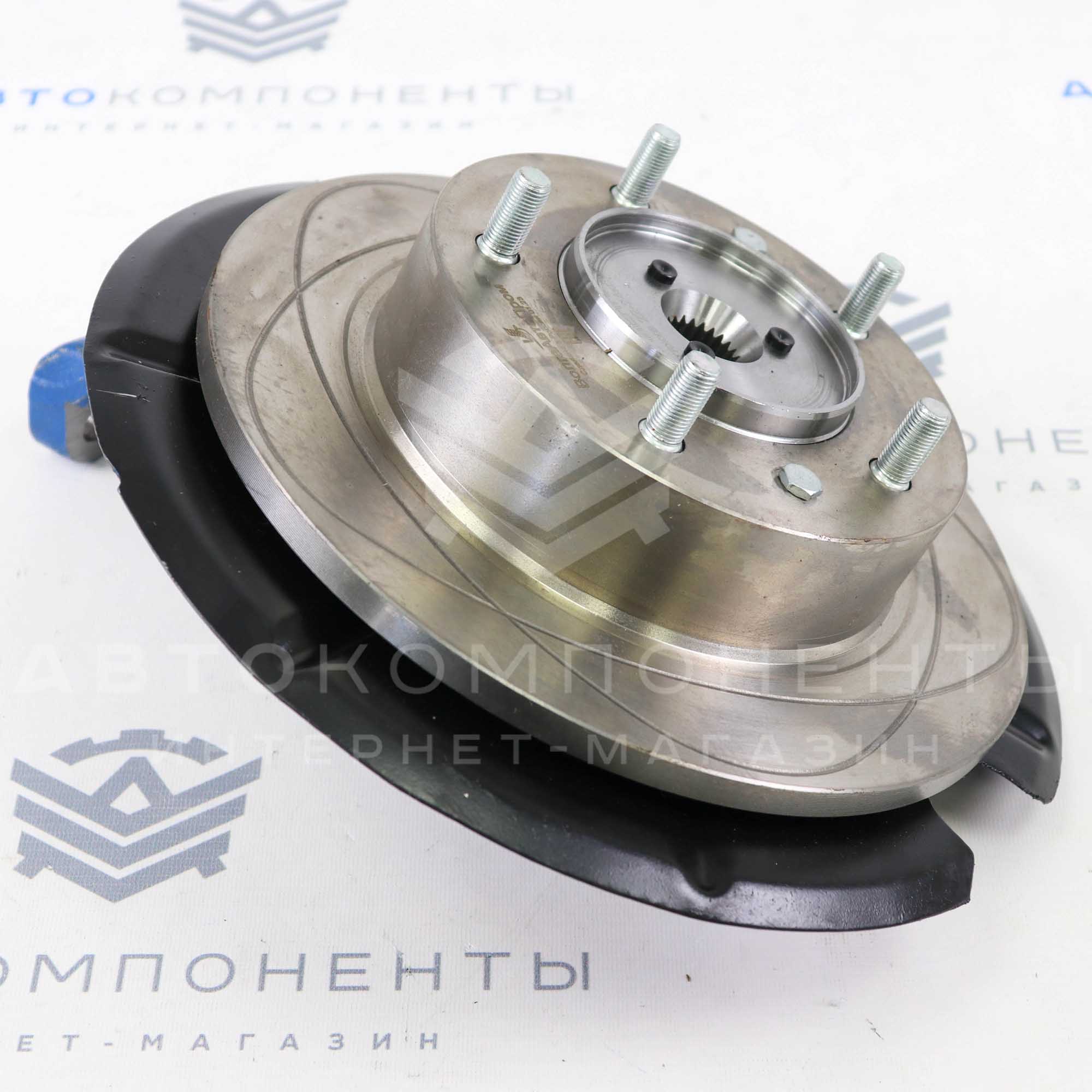 Усиленный ступичный узел (с креплением тормозного диска 21214) в сборе (правый, ABS) Лада Нива
