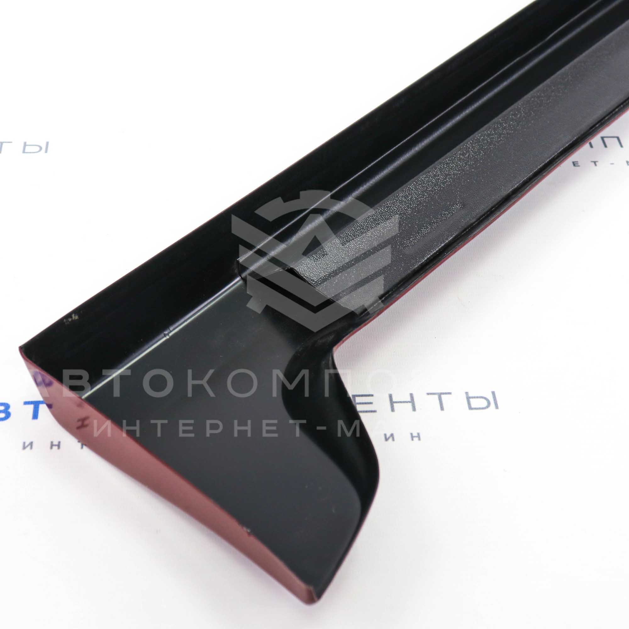 Пороги (с выделением) Лада Калина 2 Спорт (с усилителями) в цвет кузова