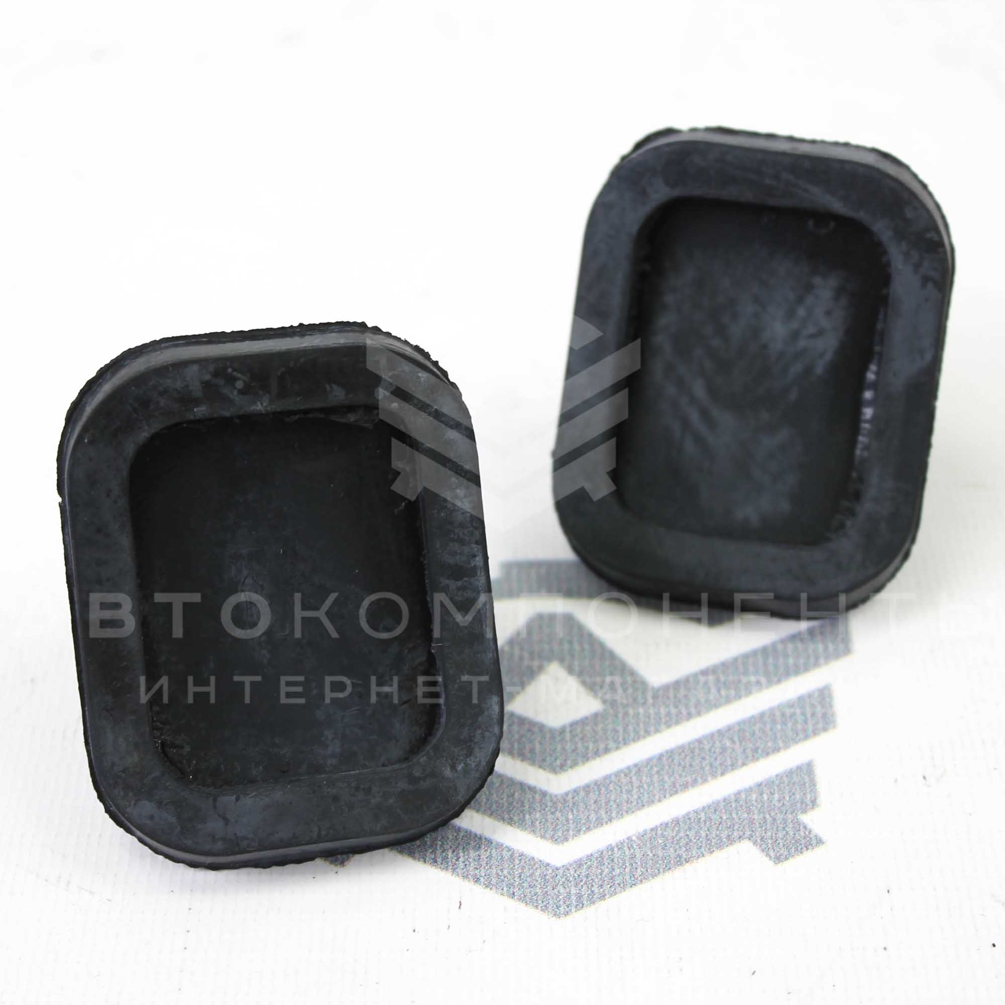Накладки на педали (черные) ВАЗ 2101-2107 (комп. 3шт)