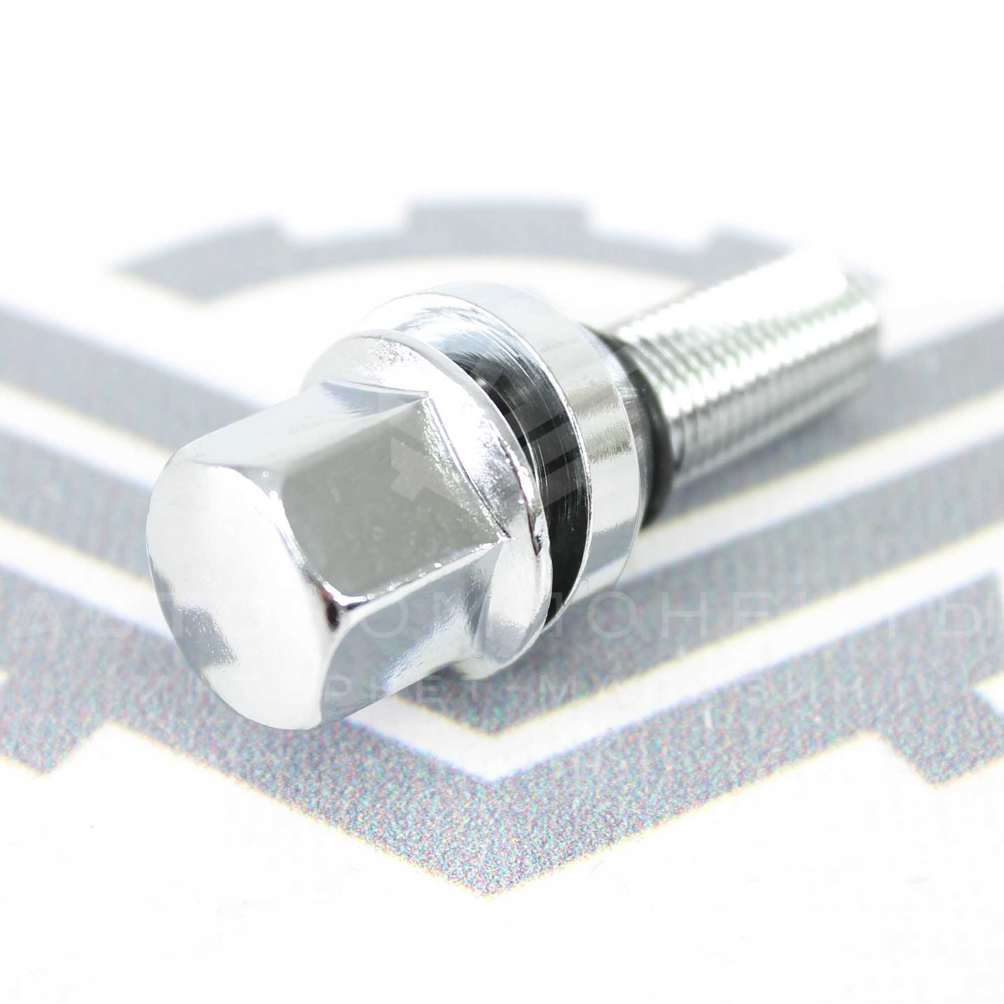 Болты колесные М12*1,25 (57/30, ключ 17, конус PCD, хром) (эксцентрики)