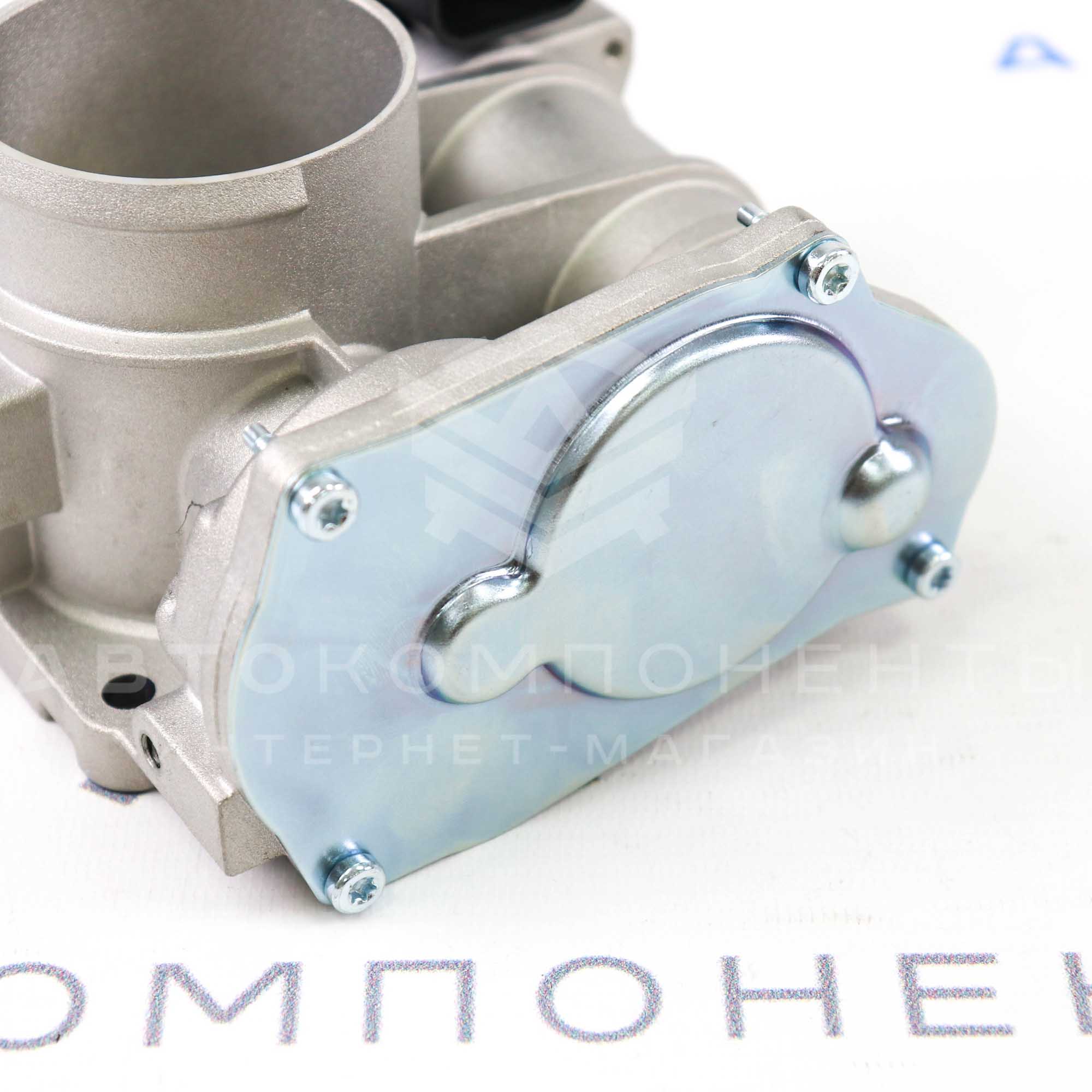 Дроссельная заслонка н/о (в сборе с датчиками) Е-Газ 8V ВАЗ 2113-2115, Калина, Гранта, Приора