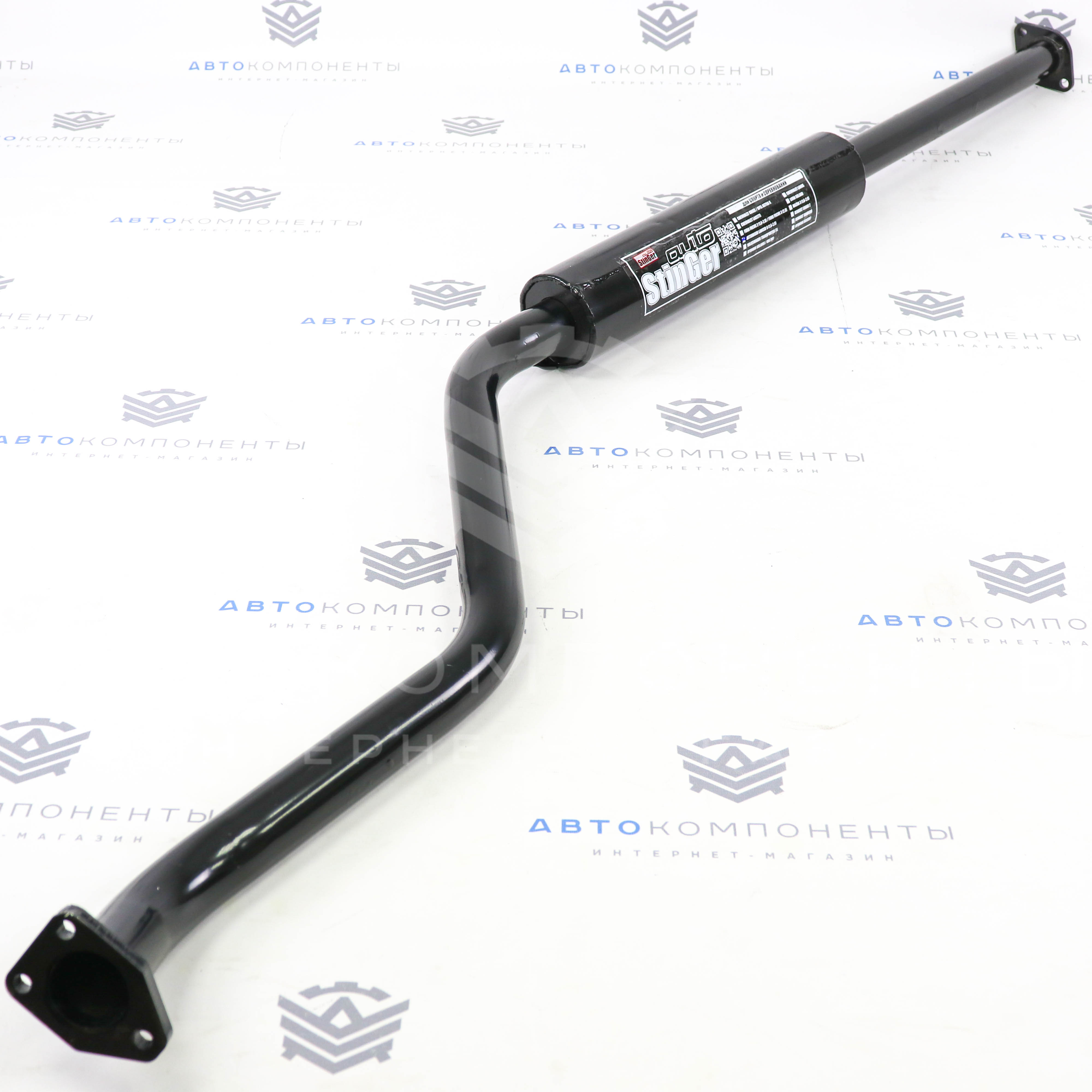 Выпускной комплект "Stinger" с глушителем Mitsubishi Lancer 9 (1.6)