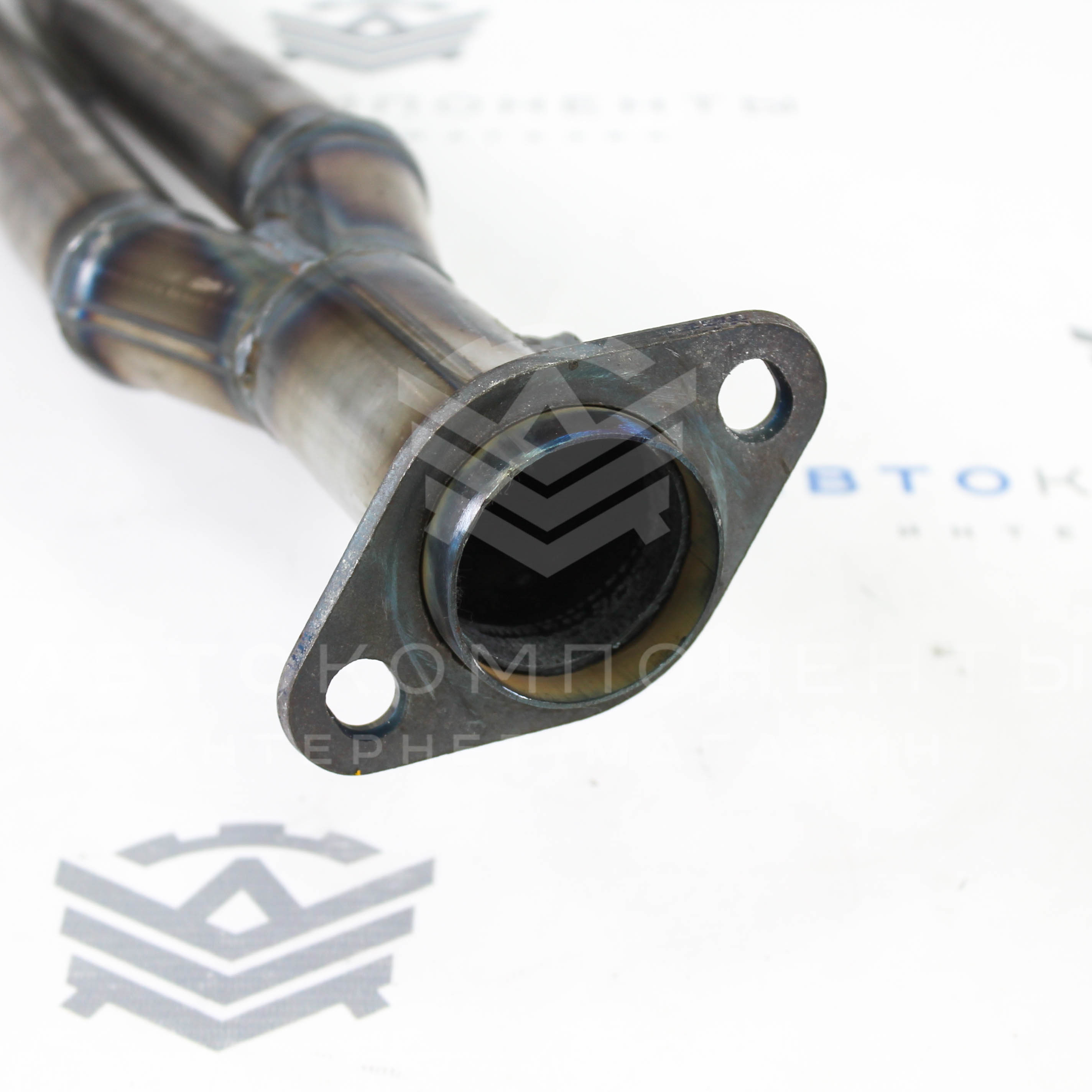 Выпускной комплект "DKAHIT" 16V Subaru Sound на ушастом фланце с глушителем (комфорт) ВАЗ 2112 (до 2008 г.)