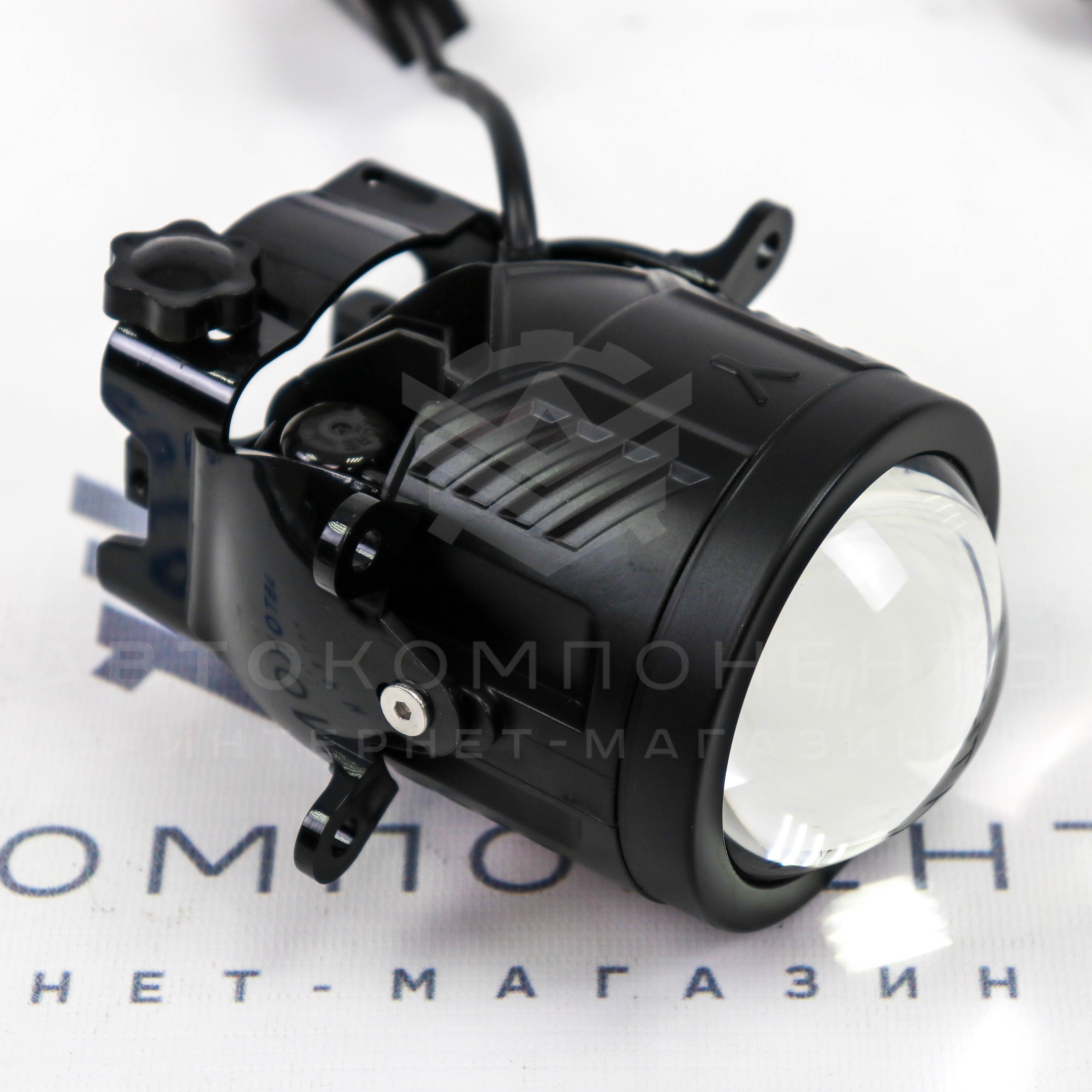 Противотуманные фары (ПТФ) "K1" BI-LED с линзами 96W (ближний+дальний) Лада Vesta, Гранта FL, X-RAY, Ларгус FL