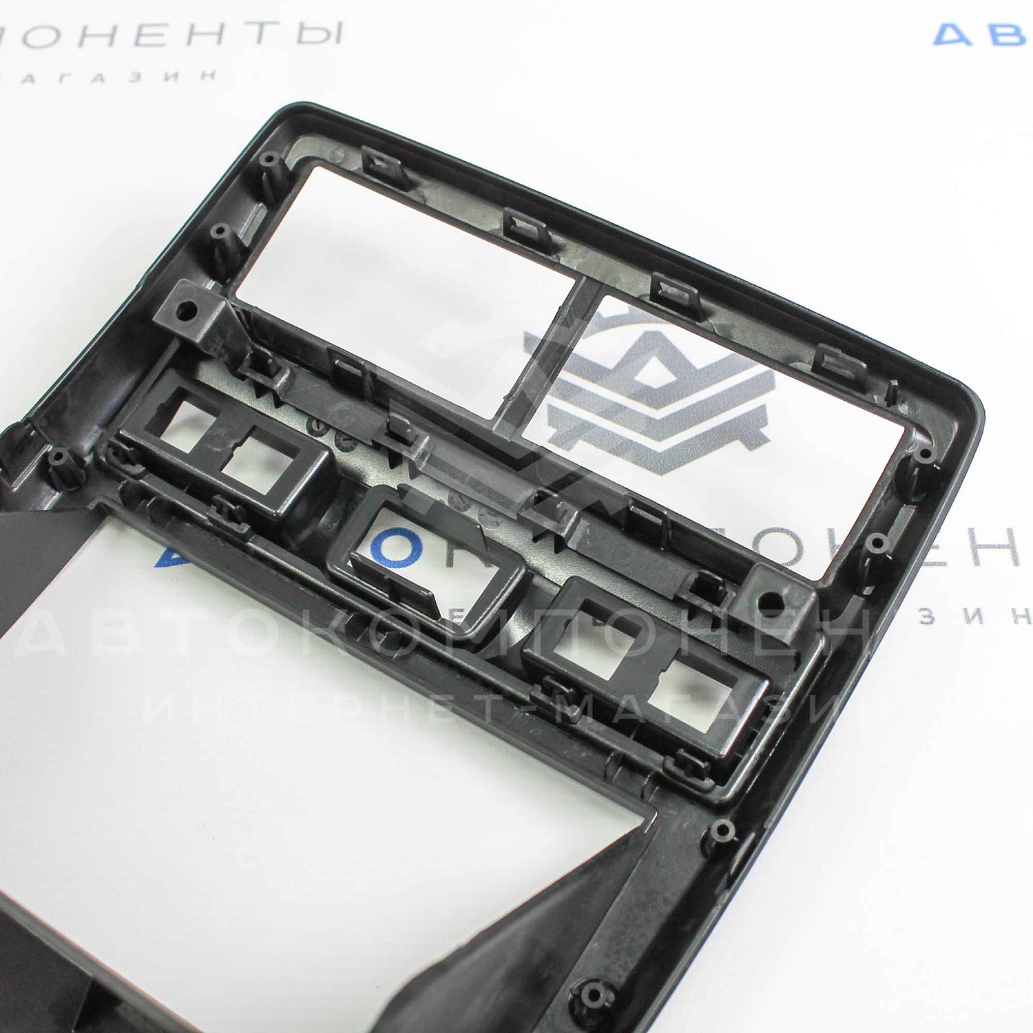 Центральная консоль 2DIN Лада Приора 2 (черный мат)