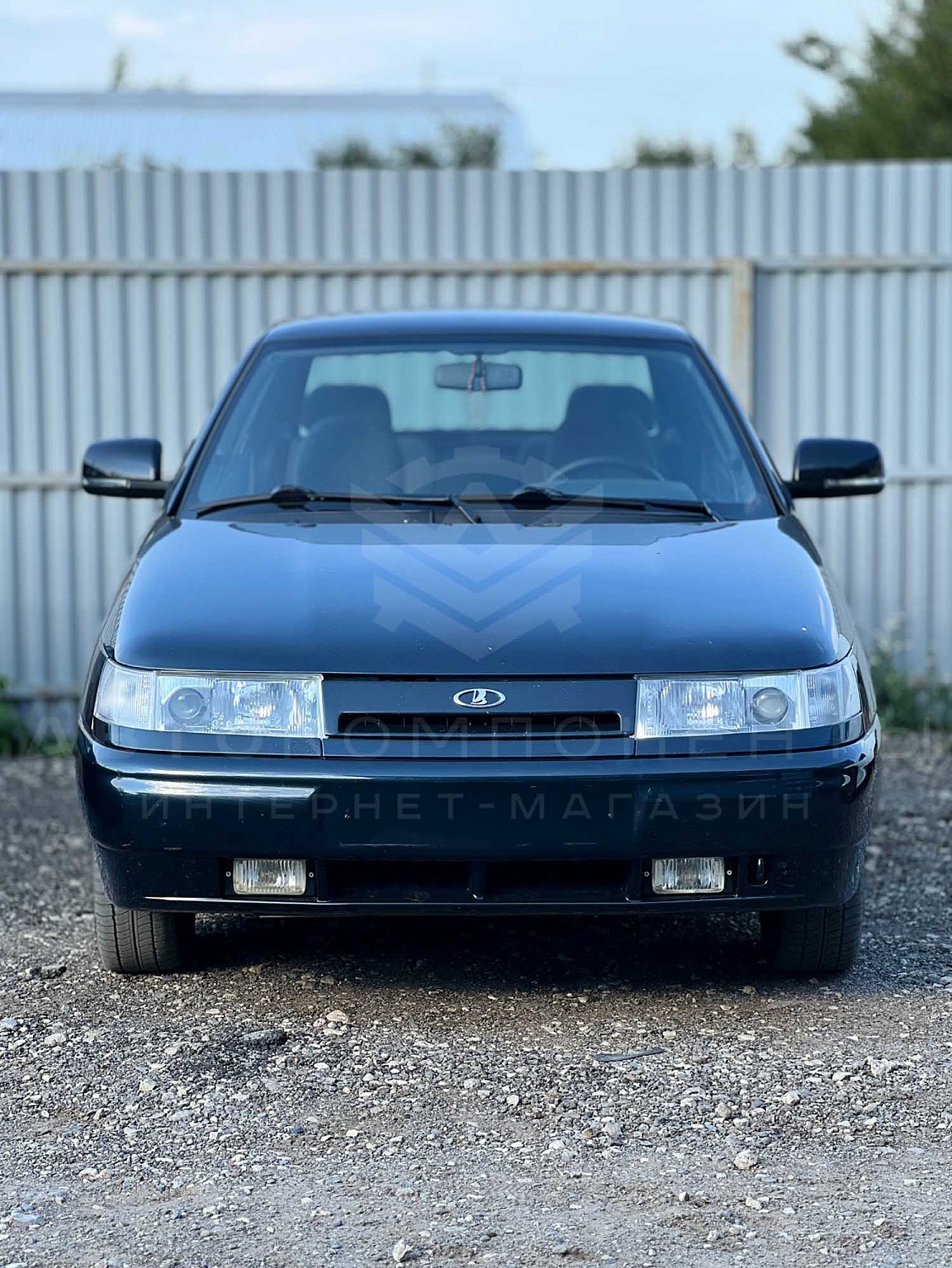 Передний бампер ВАЗ 2110-2112 (усиленный) в цвет кузова