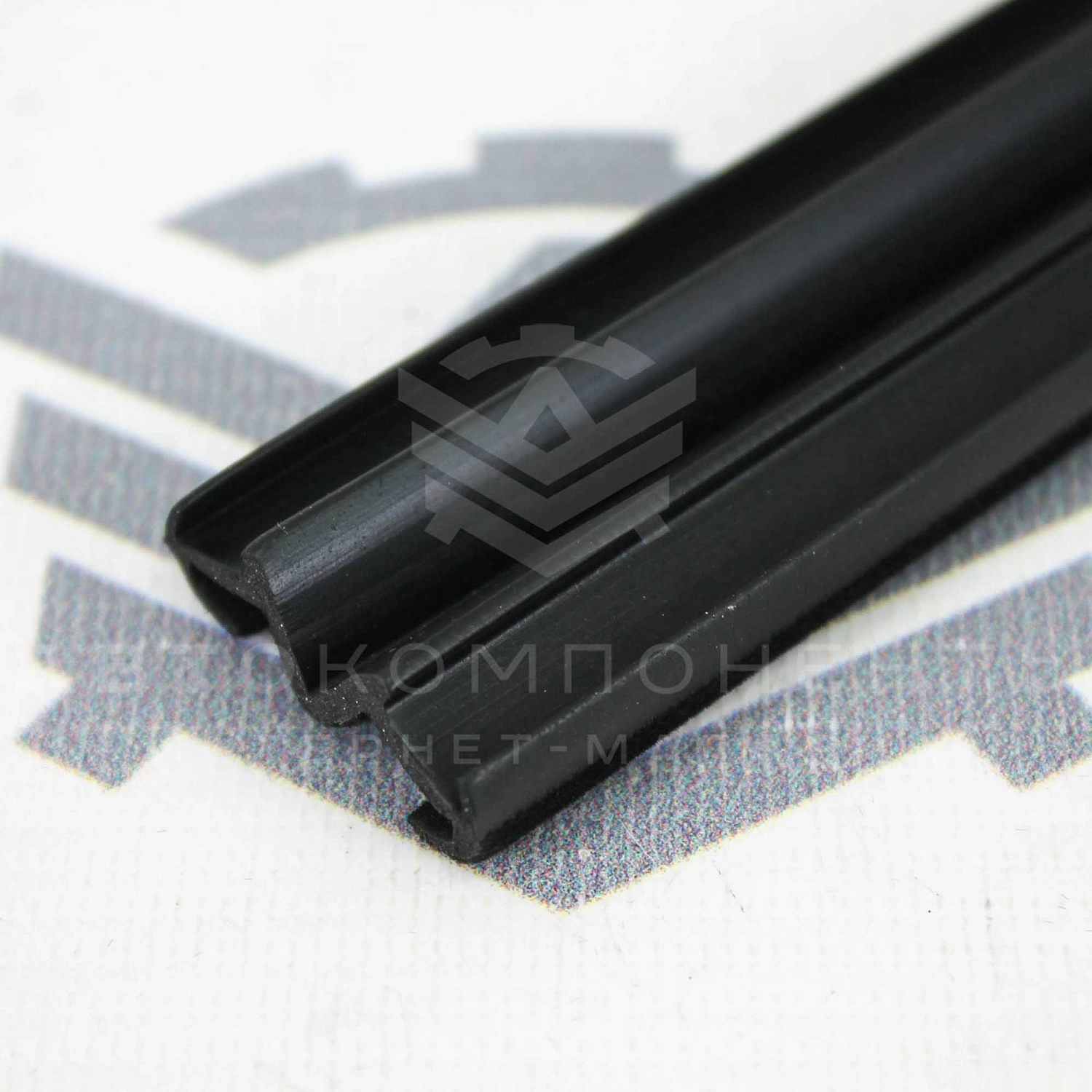 Уплотнители опускных стекол (по рамке стекла) "БРТ" ВАЗ 2104, 2105, 2107