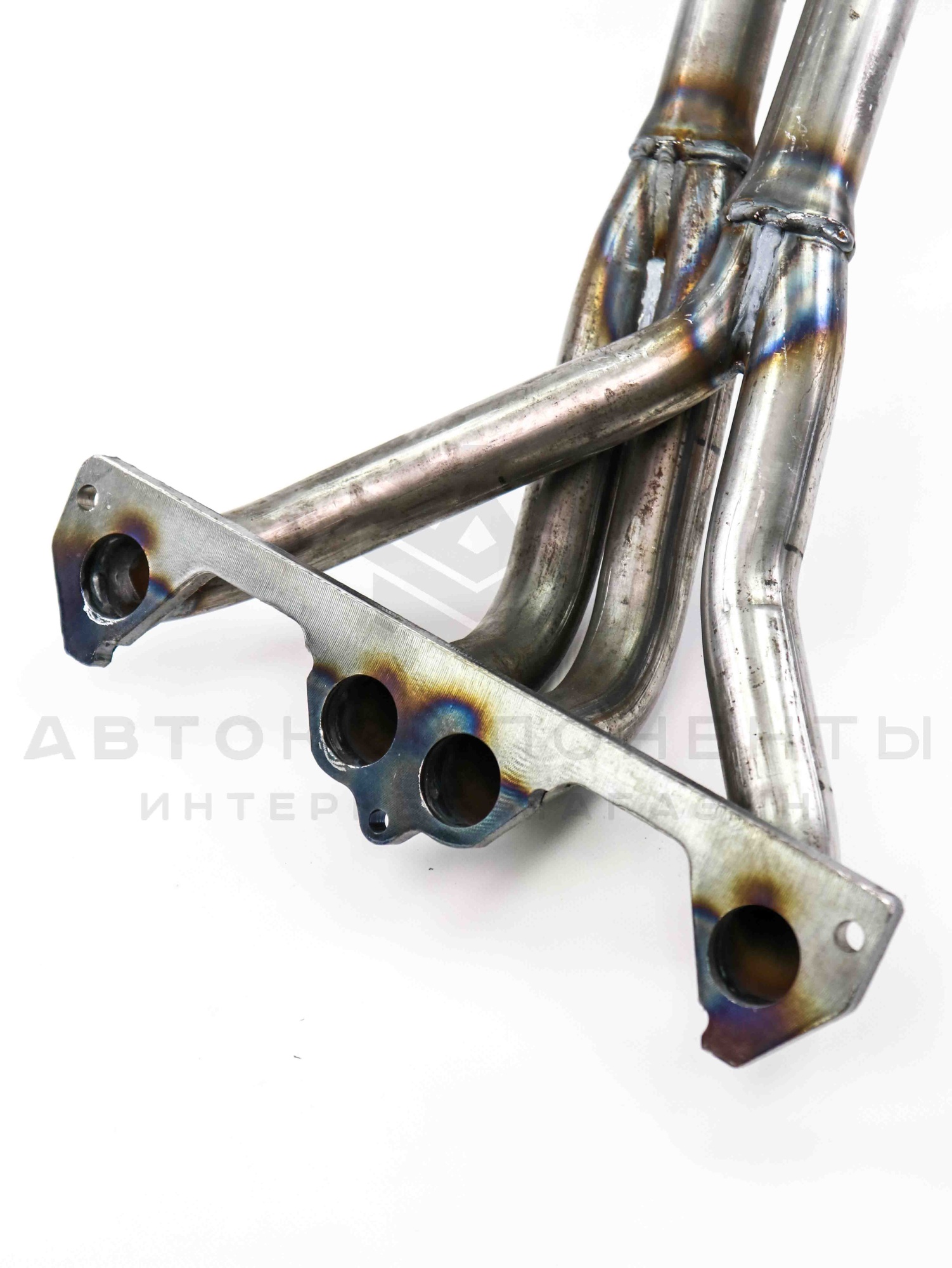 Выпускной коллектор (паук) "AES" на ушастом фланце 8v 4-2-1 ВАЗ 2110-2112, Лада Приора (хэтчбек) (ВКП7002)