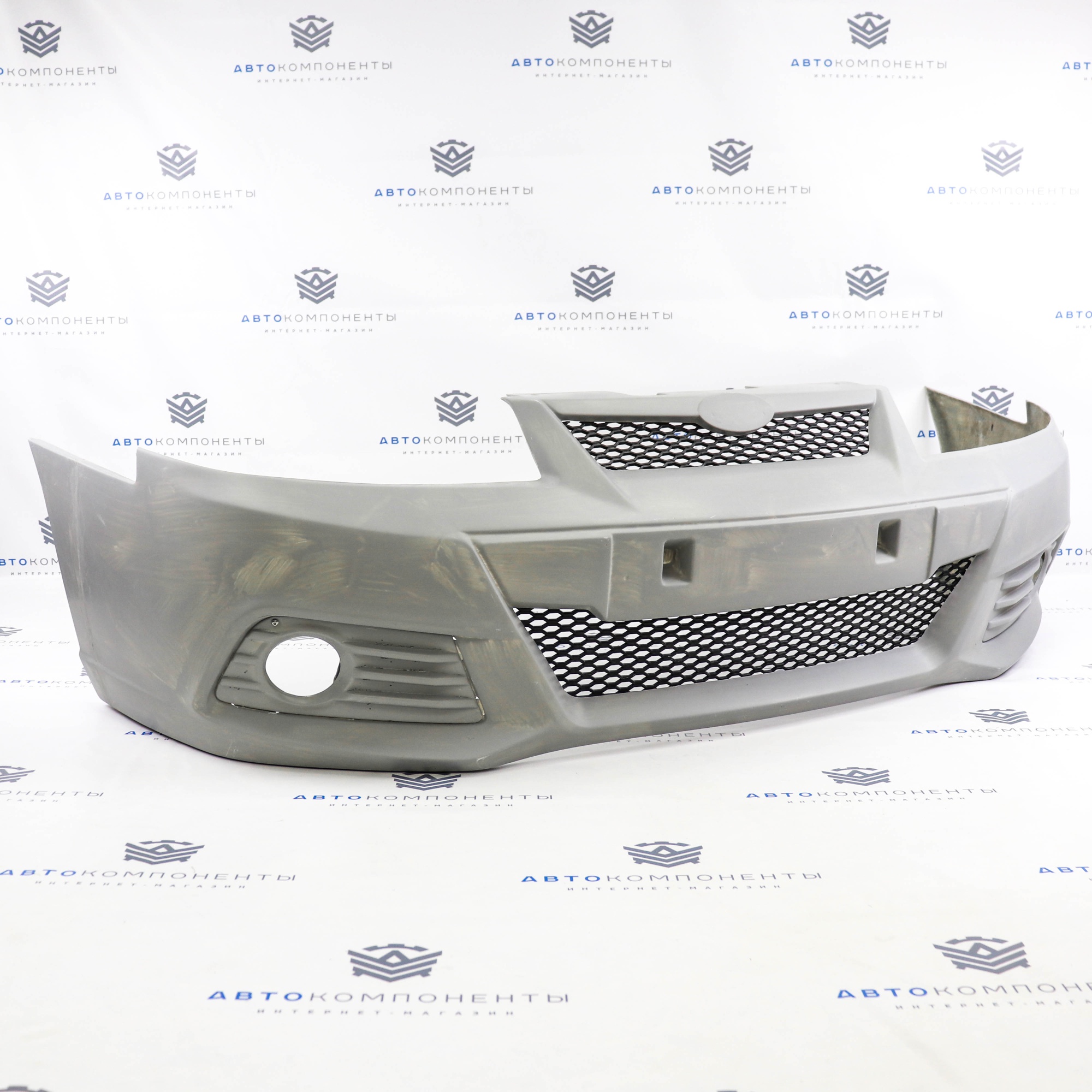 Стеклопластиковый передний бампер Богдан (Bogdan) ВАЗ 2110, 2111, 2112