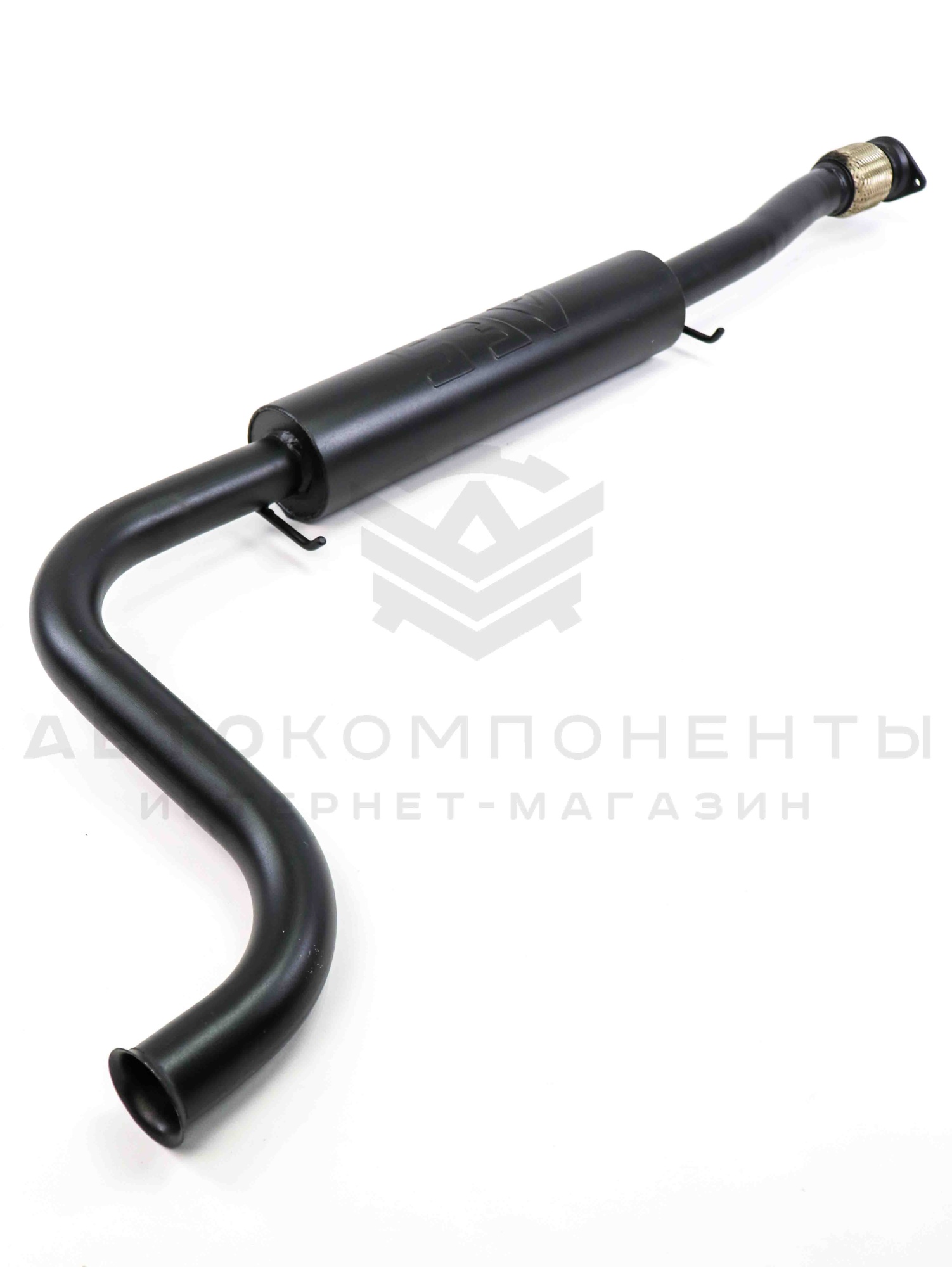 Резонатор (с гофрой) "AES" ВАЗ 2110, 2111, 2112 (до 2007 г.в) (РП1002)