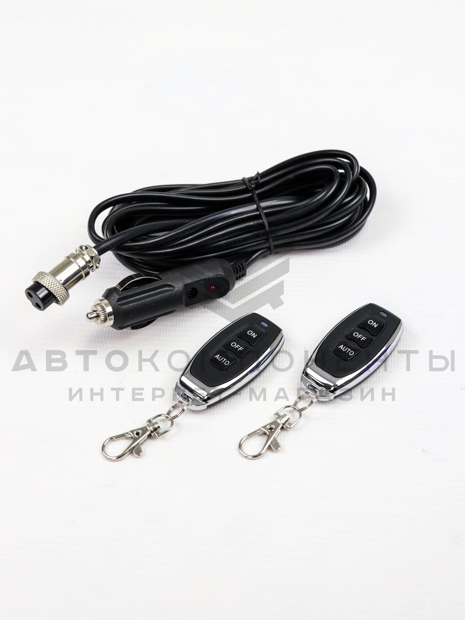 Комплект управляемого выхлопа (вакуумная заслонка 63мм) с пультом ДУ