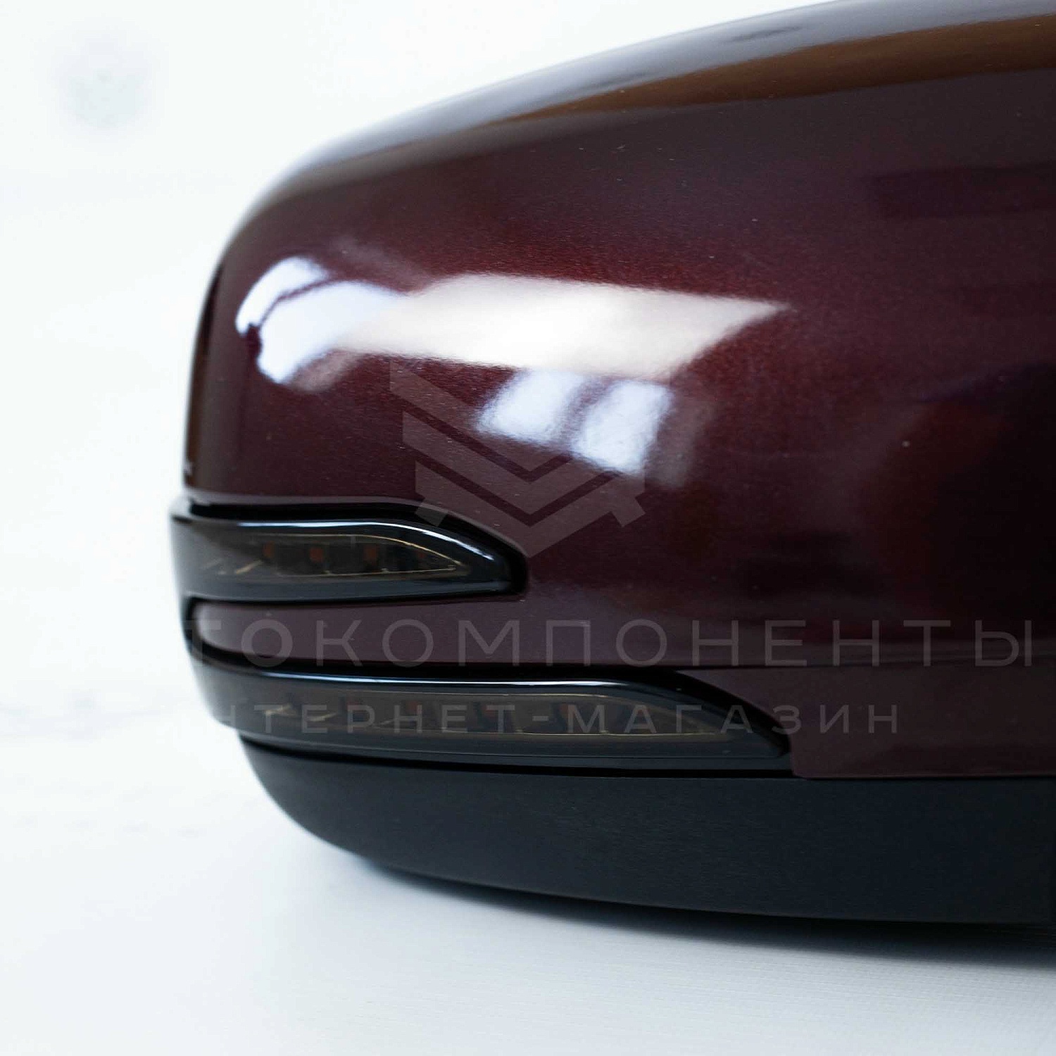 Механические зеркала ВАЗ 2110-2112, Лада Приора "АТП" с двойным повторителем AMG (темные) в цвет кузова