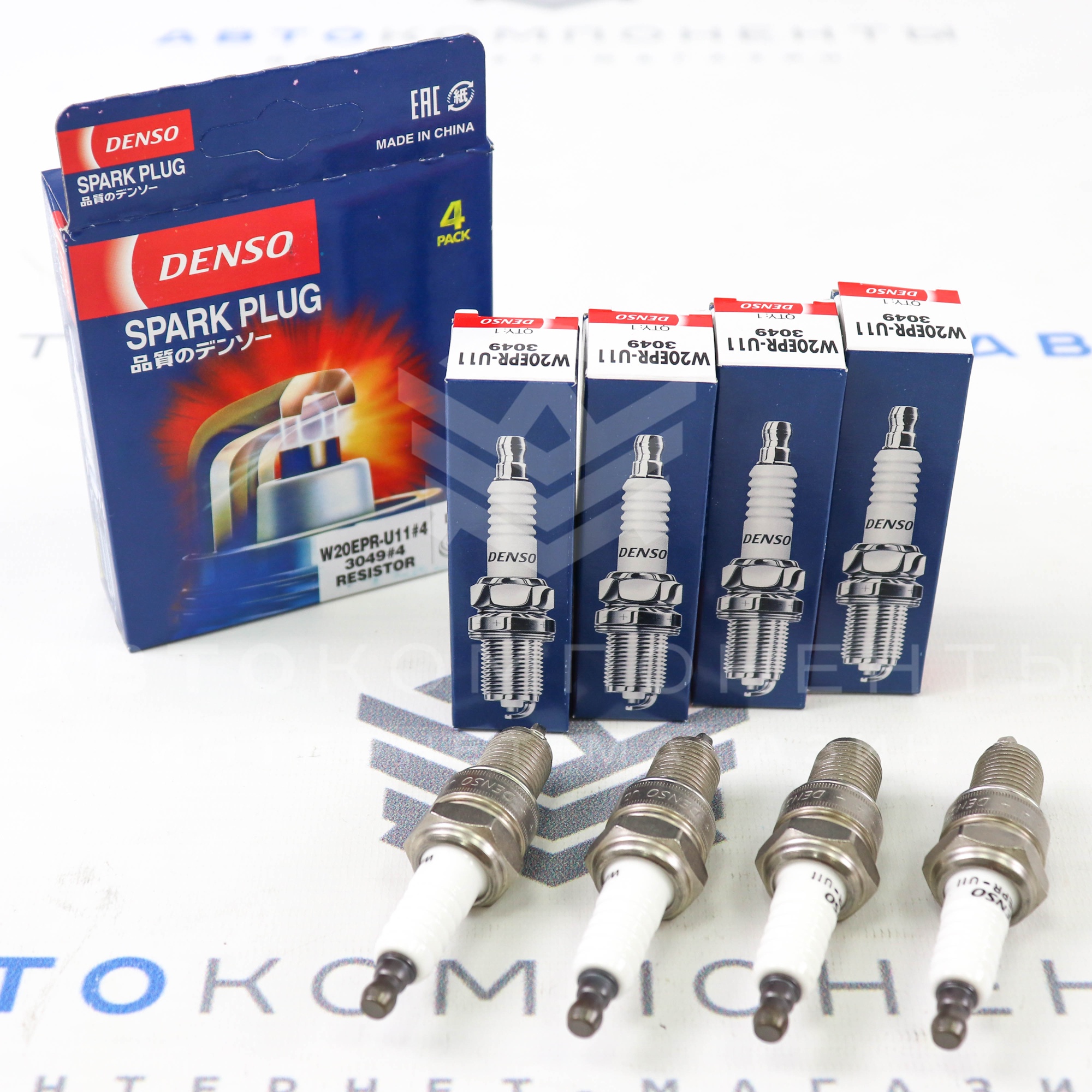 Свечи зажигания "Denso" (W20EPR-U11) 8V