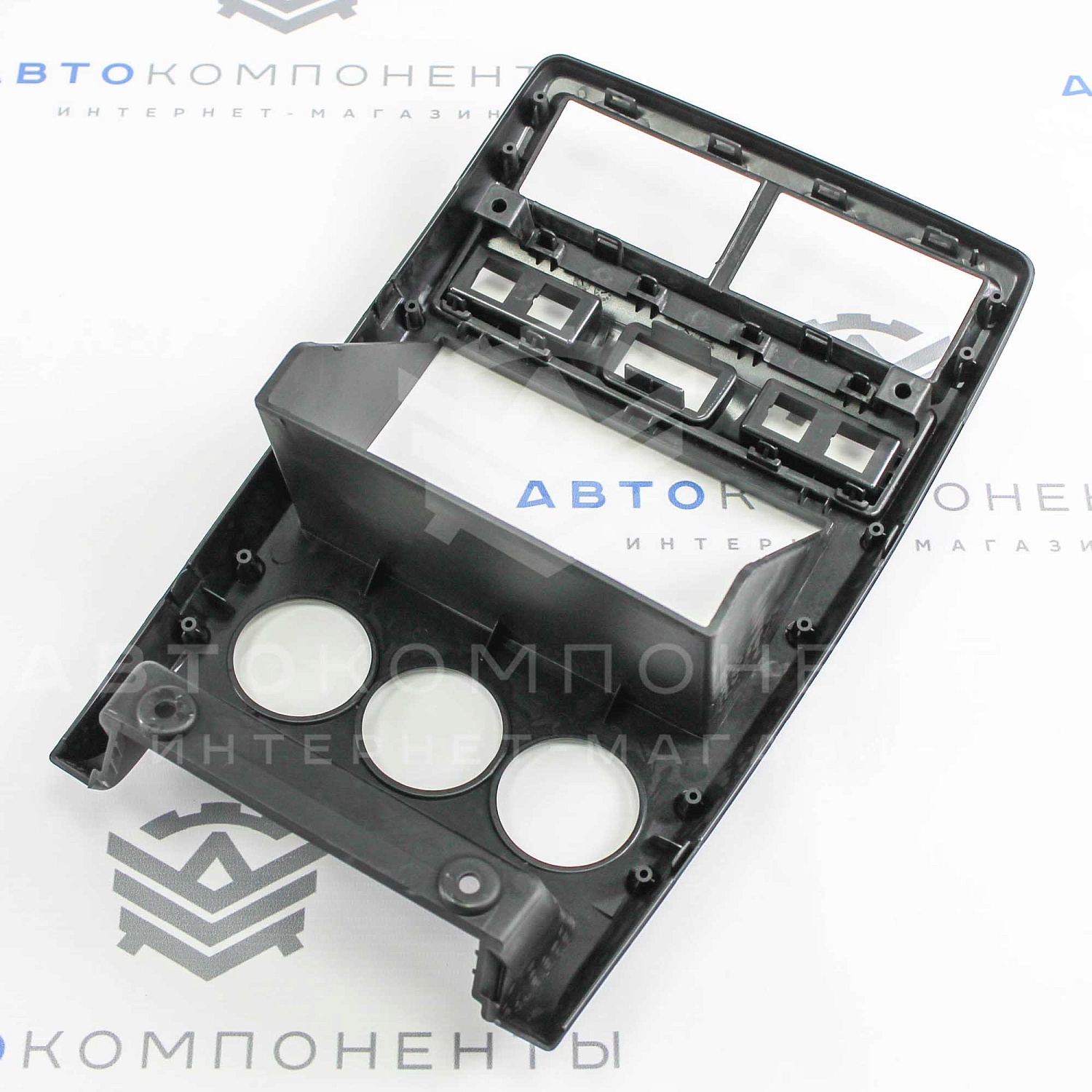 Центральная консоль 2DIN Лада Приора 2 (черный мат)