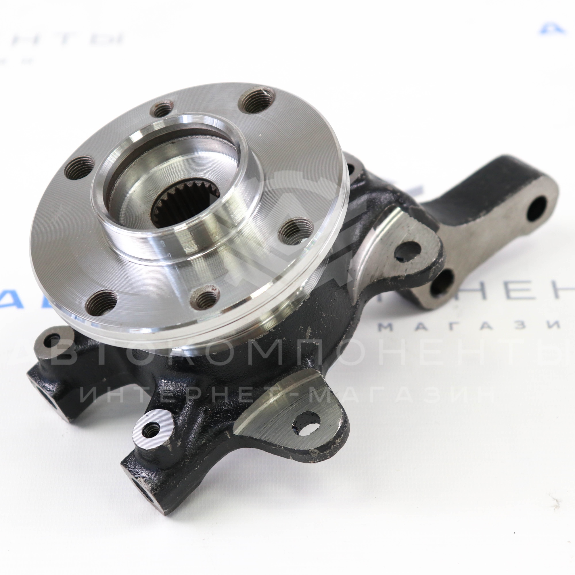 Поворотный кулак (правый) в сборе Лада Калина, Гранта, Приора