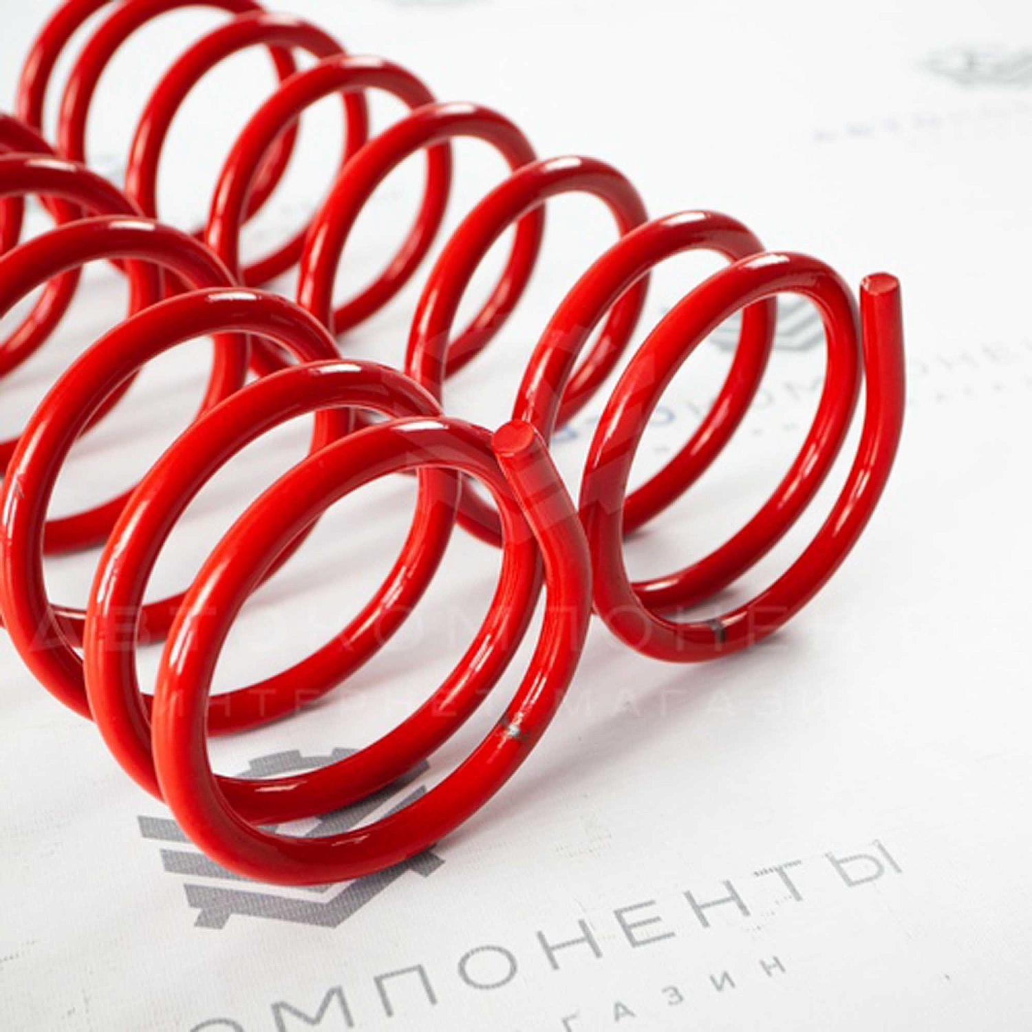 Пружины задней подвески "ТЕХНОРЕССОР" DRIFT (25КГ) ВАЗ 2101-2107 -30мм(фиолетовые)