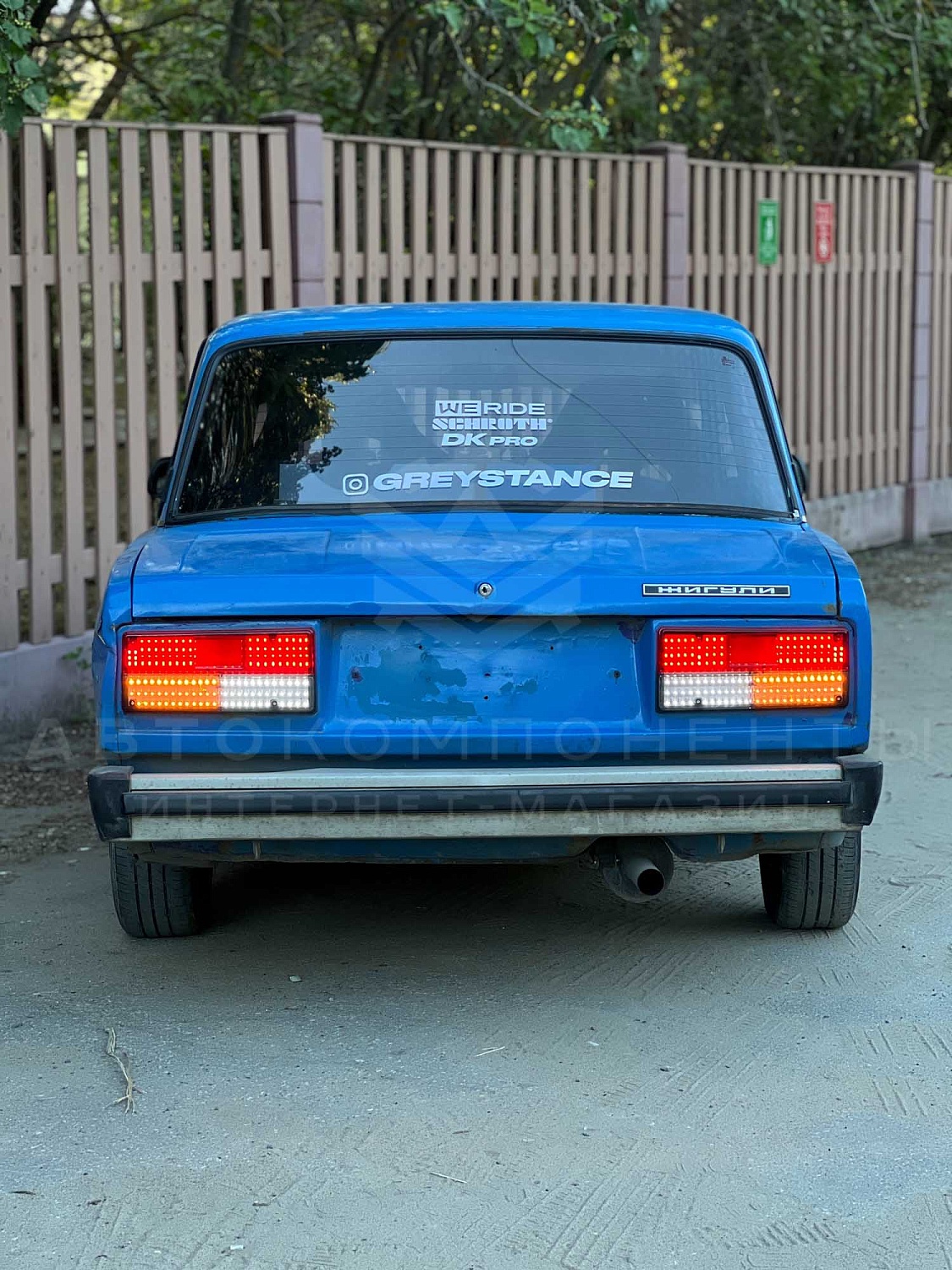 Светодиодные платы задних фонарей LADA (ВАЗ) 2105, 2107. Диодные фары. Ремкомплект. Комплект 2шт