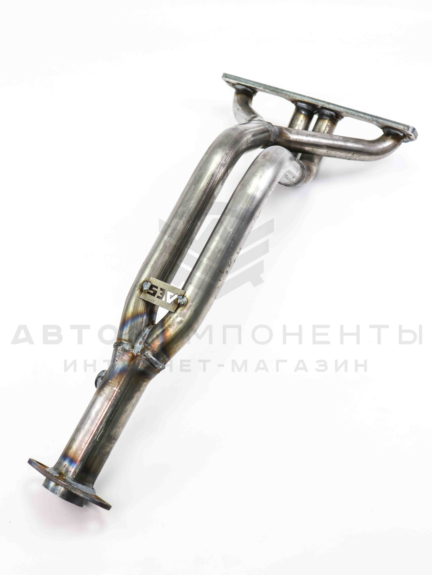 Выпускной коллектор (паук) "AES" на ушастом фланце 8v 4-2-1 ВАЗ 2110-2112, Лада Приора (хэтчбек) (ВКП7002)