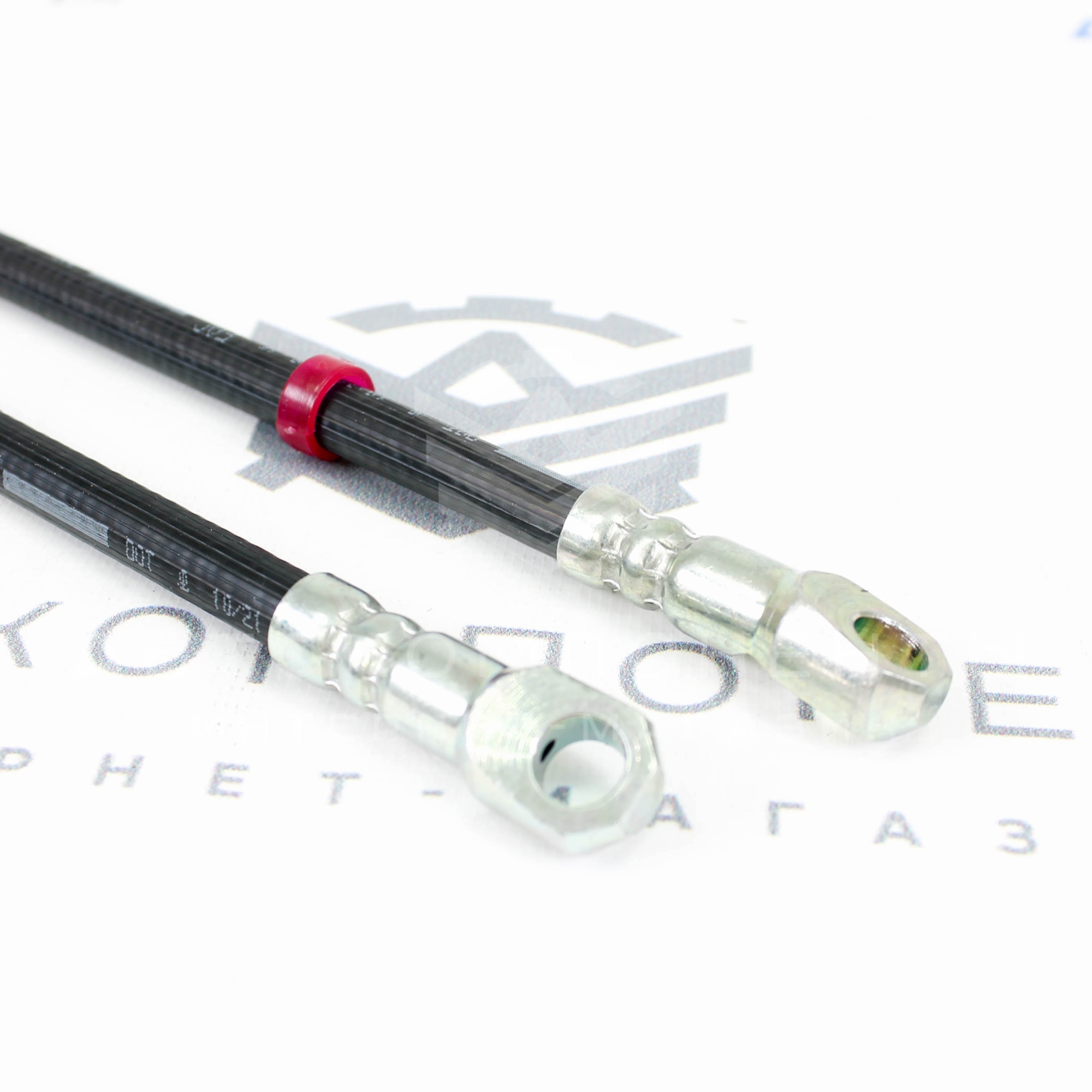 Шланги тормозные передние, длинные Лада Нива 4х4 (2шт)