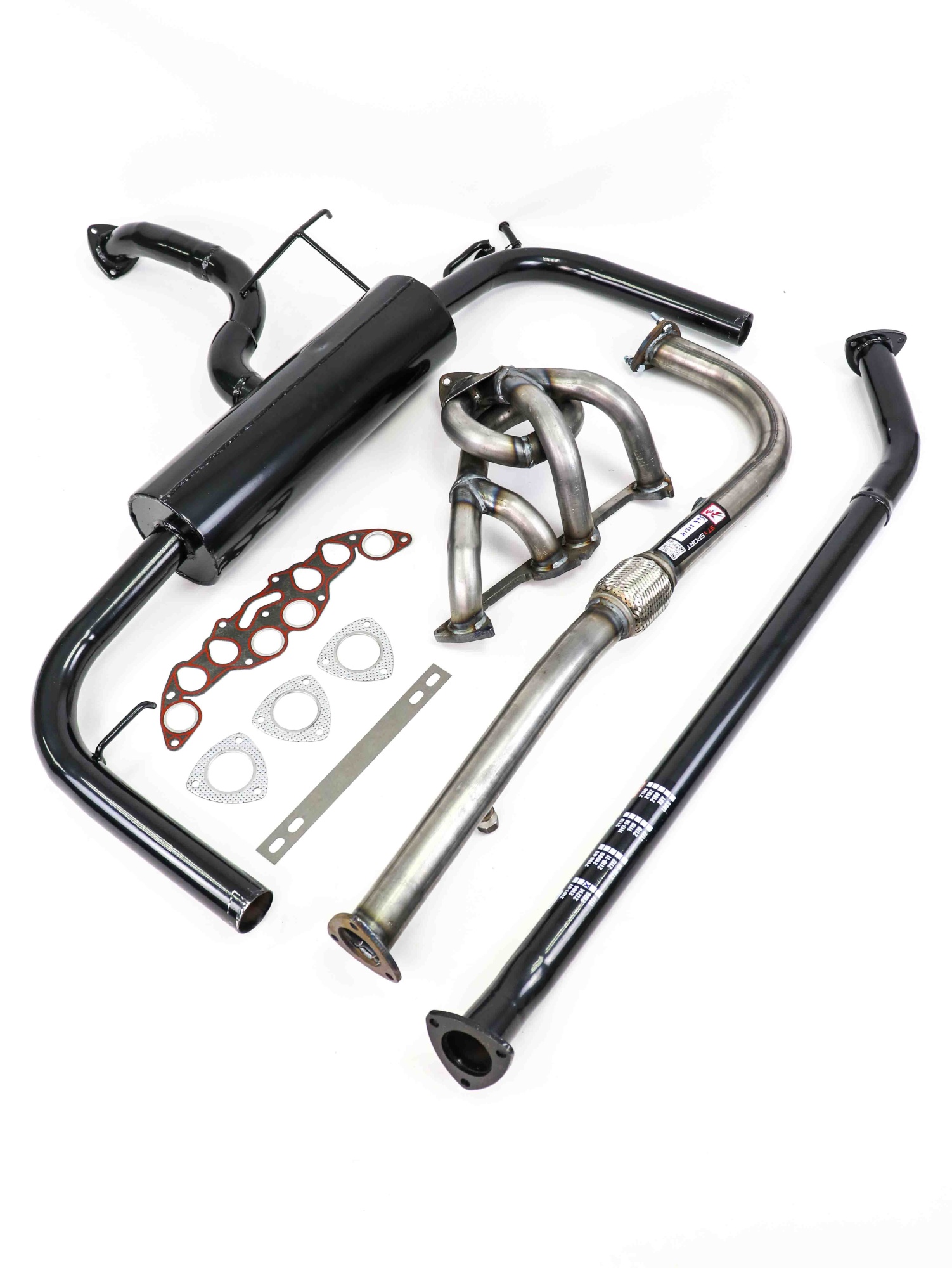 Комплект двойного выхлопа Subaru Sound "Stinger" 8V (треугольный фланец) Лада Нива 4х4